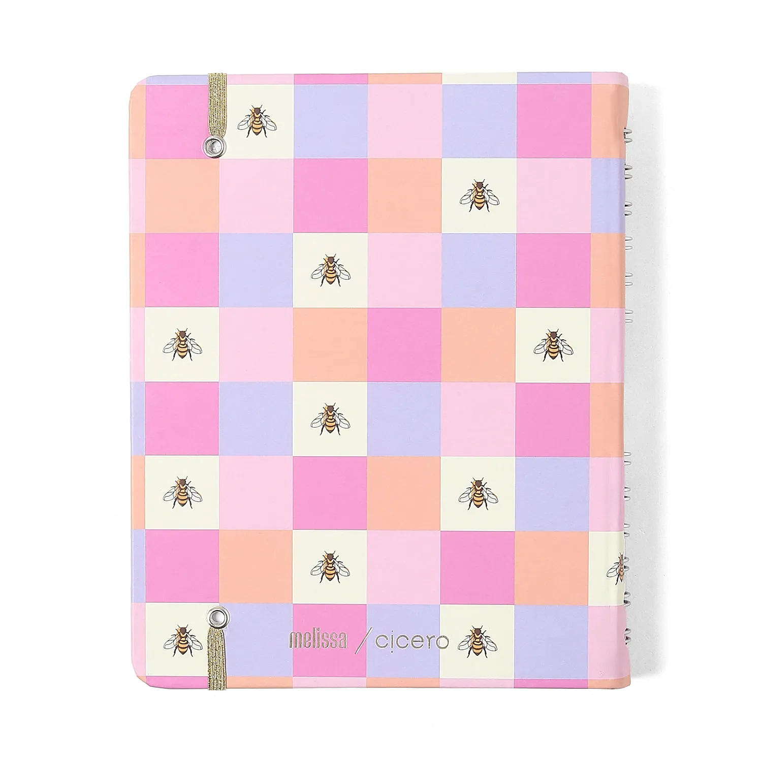 Caderno Organizador Melissa Pautado & Pontado A5 Casinha das Abelhas
