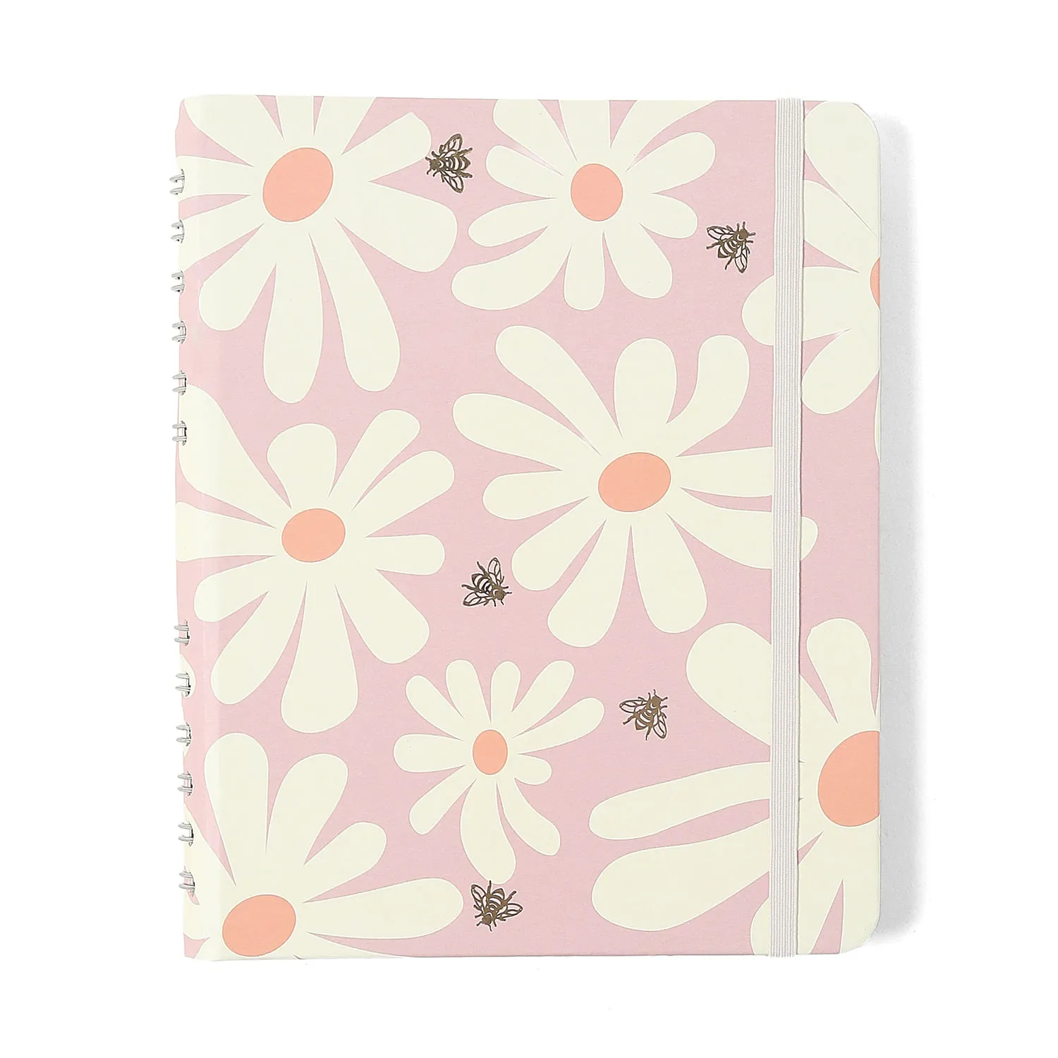 Caderno Organizador Melissa Pautado & Pontado A5 Pink Bloomy