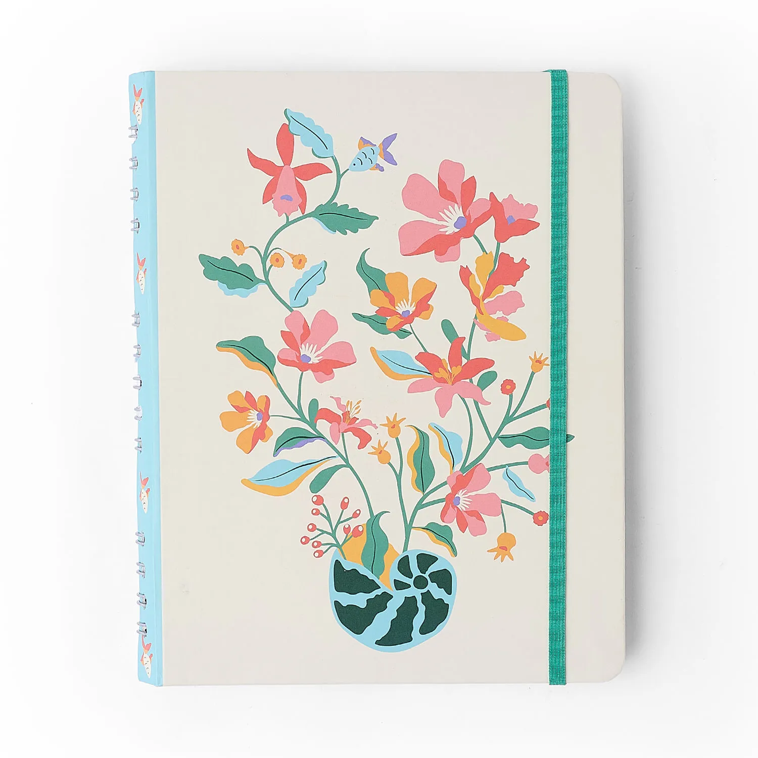 Caderno Organizador Noronha Pautado & Pontado 17x24 Peróla do Mar