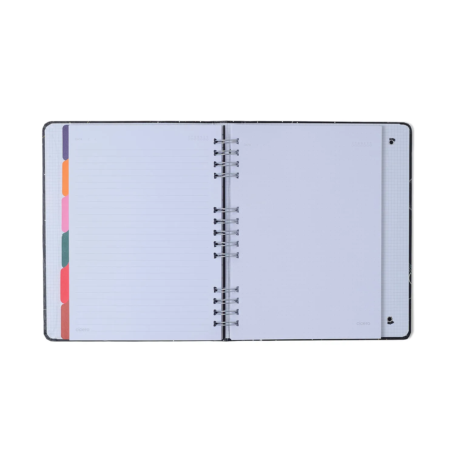 Caderno Organizador Praia Pautado & Pontado 17x24 Sol