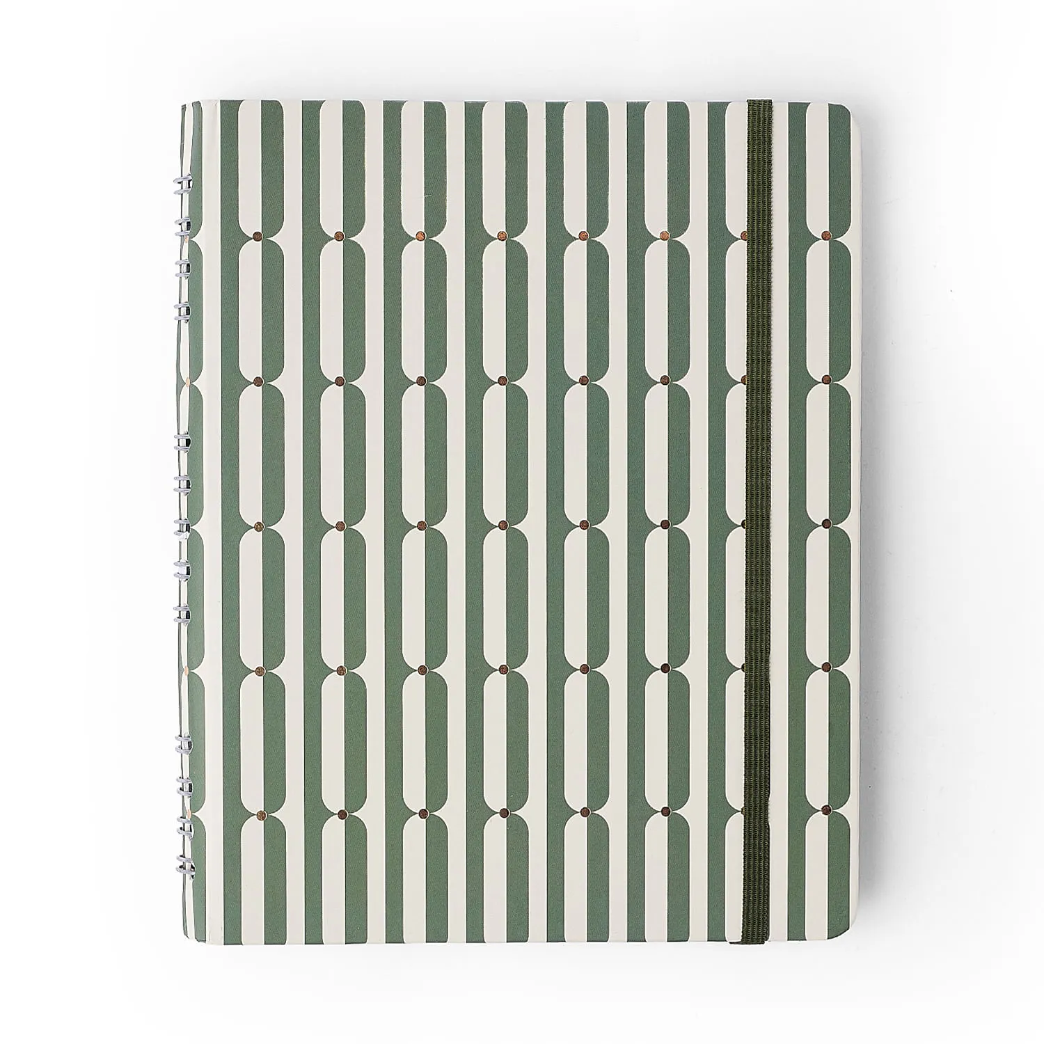 Caderno Organizador Veredas Pautado & Pontado 17x24 Verde