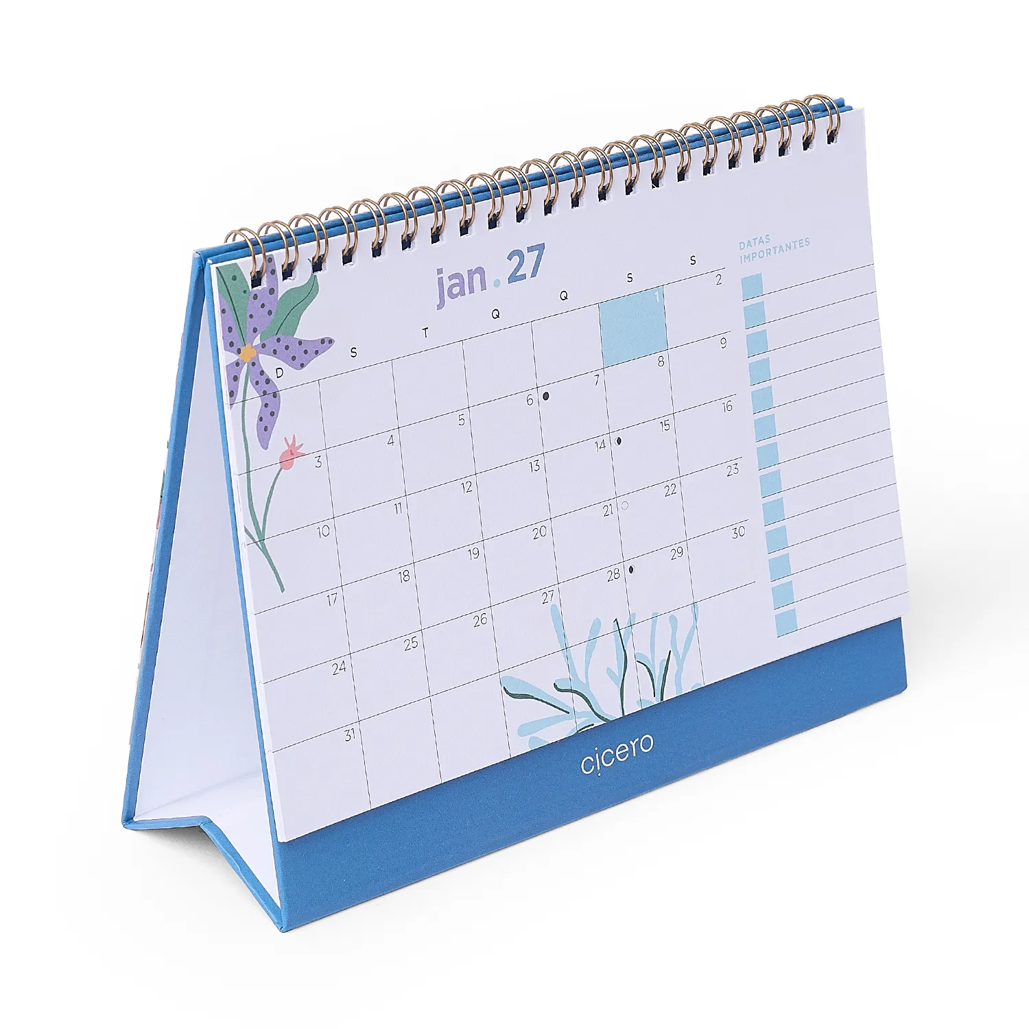 Calendario de Mesa 20x15 2027 Noronha