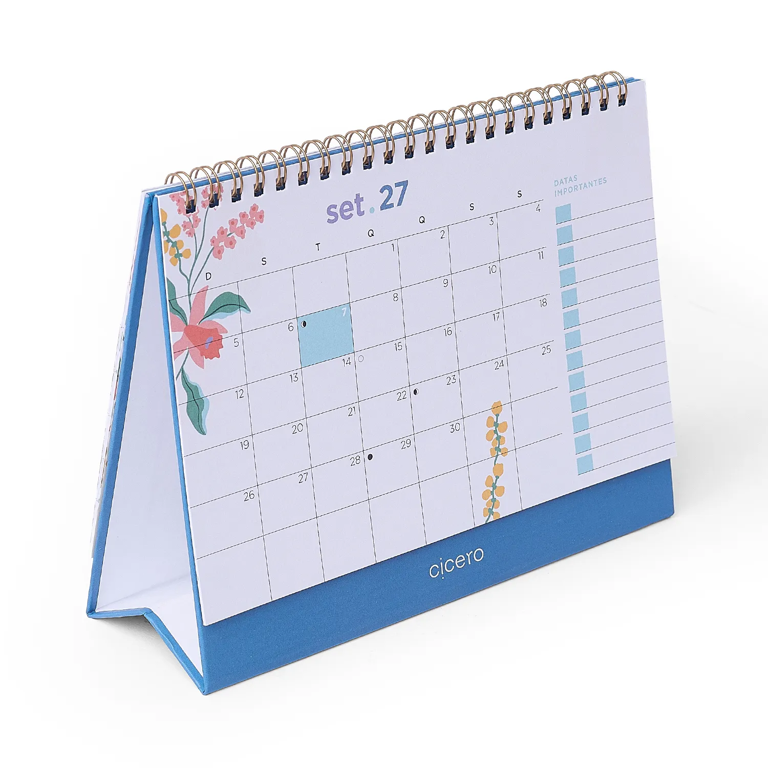 Calendario de Mesa 20x15 2027 Noronha