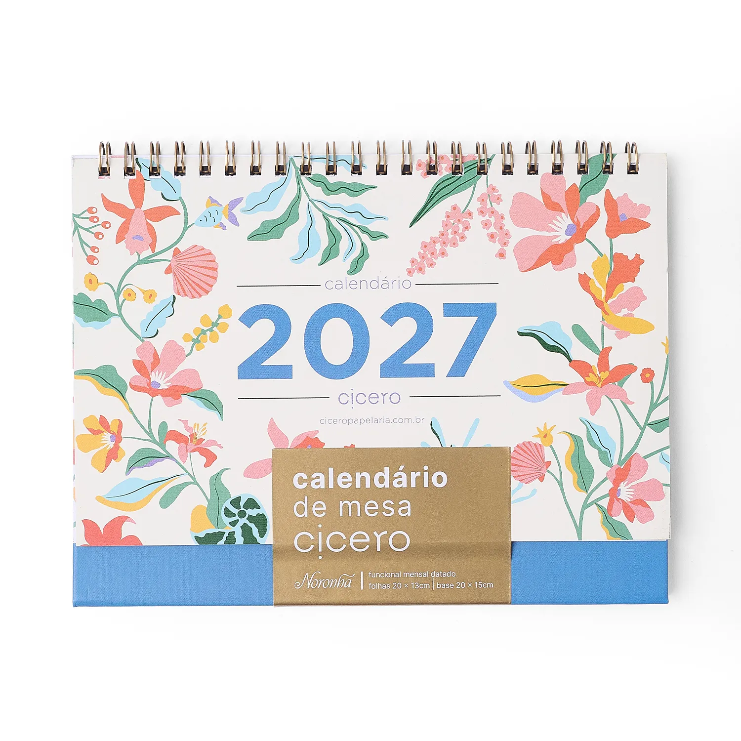 Calendario de Mesa 20x15 2027 Noronha