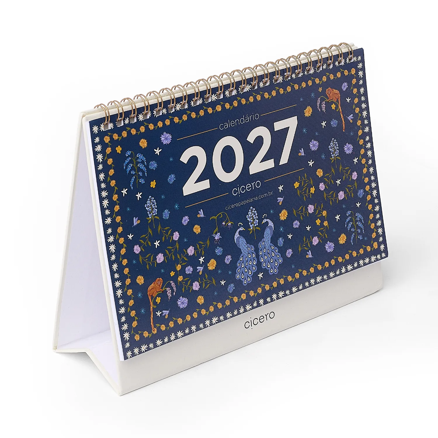 Calendario de Mesa 20x15 2027 Relicário