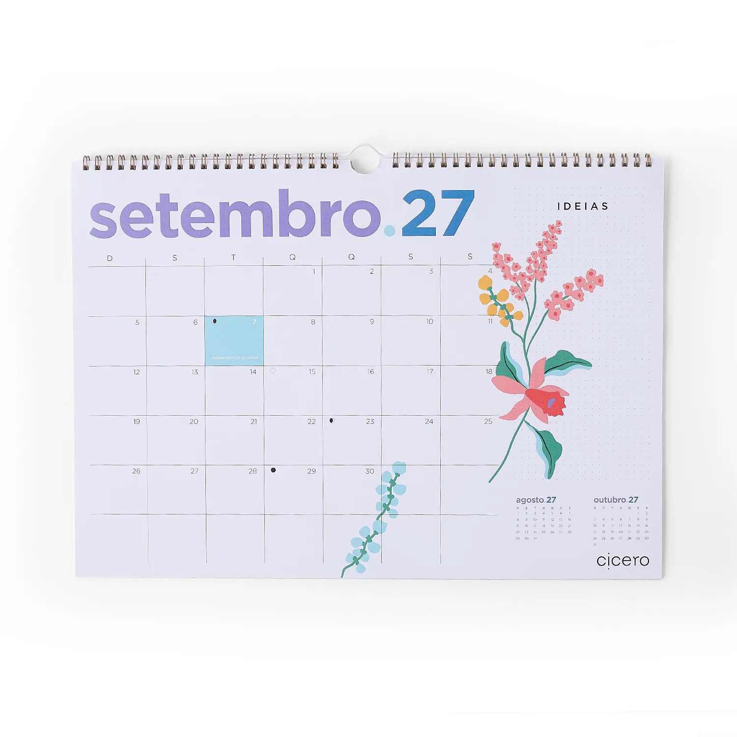 Calendario de Parede A3 2027 Noronha