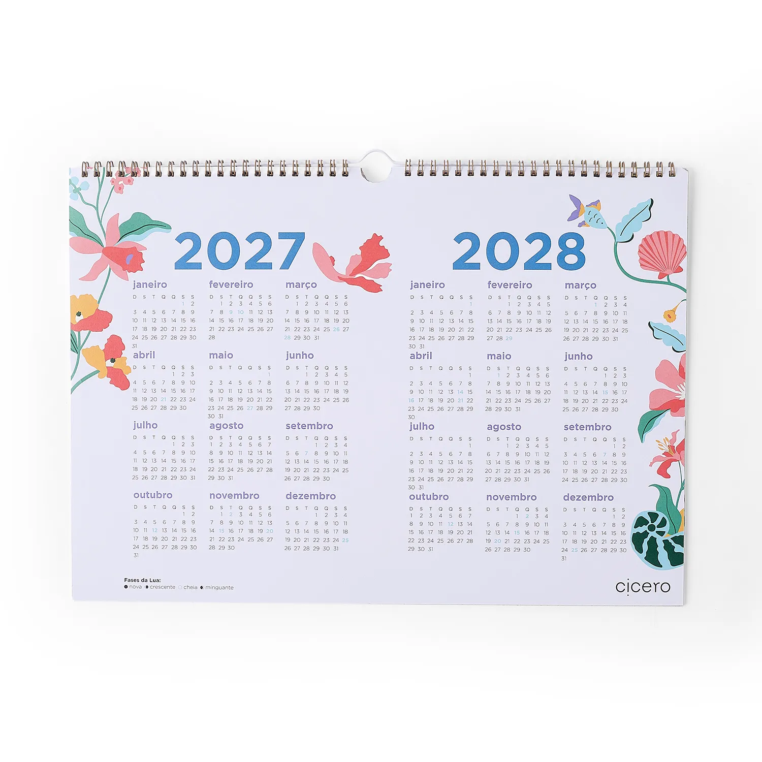 Calendario de Parede A3 2027 Noronha