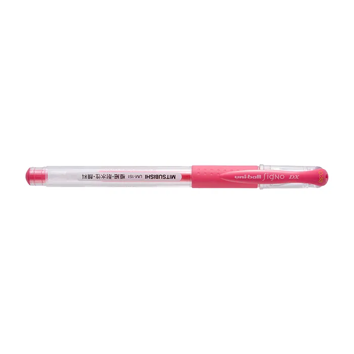 Caneta Gel Signo DX 0.38 UM-151 - Rosa - Uniball (76.2500)