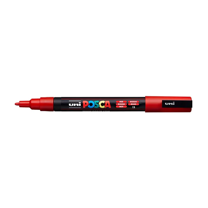 Caneta Posca PC-3M - Vermelho - Uniball (45.7326)