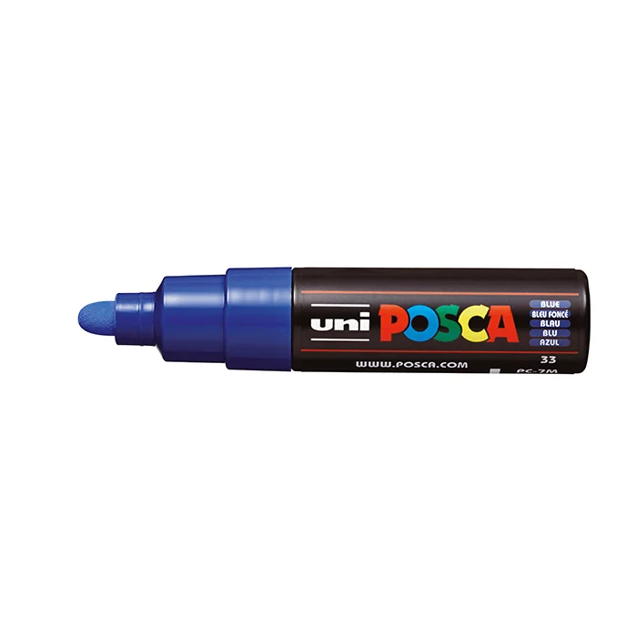 Caneta Posca PC-7M - Azul - Uniball (55.2000)