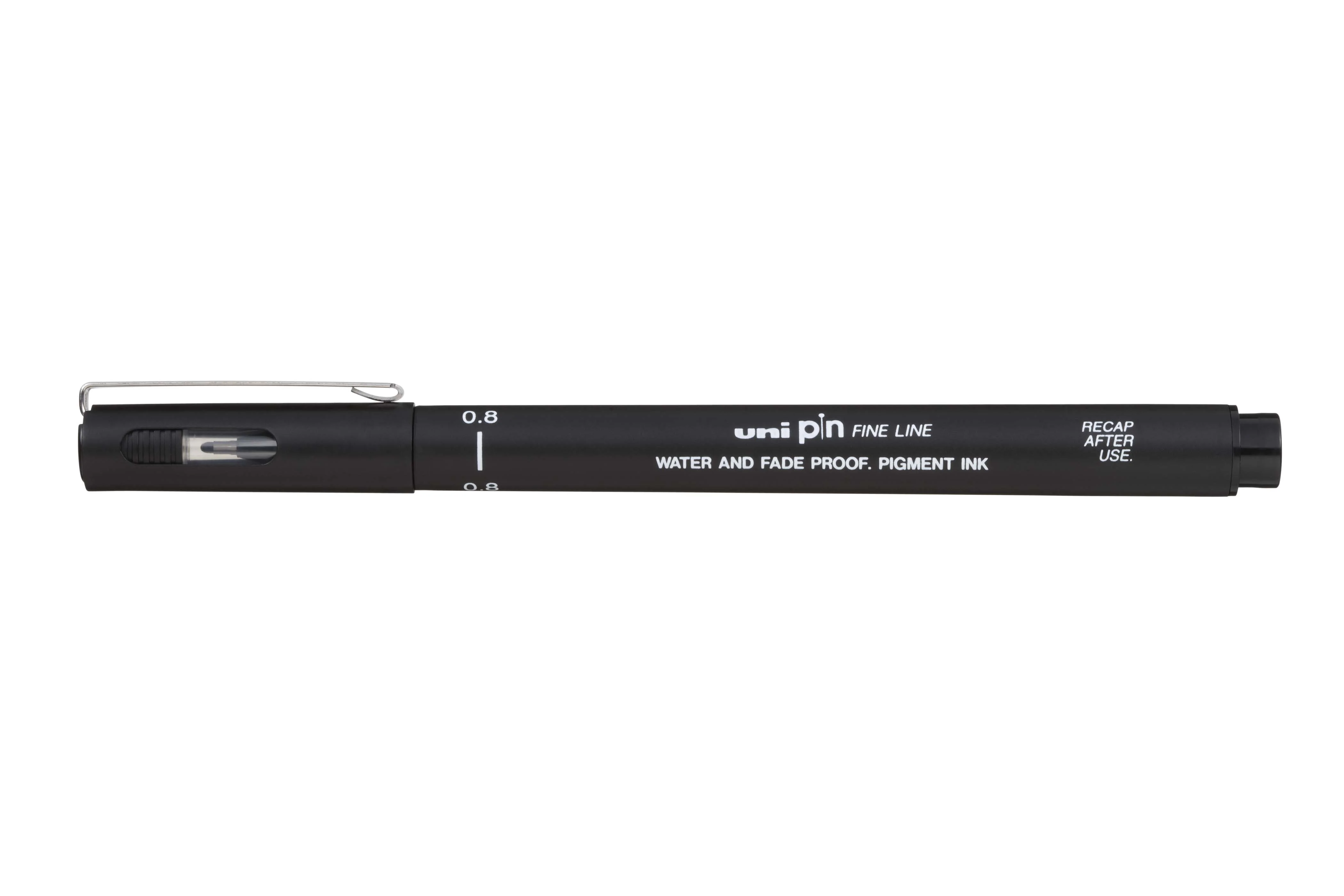 Caneta Técnica Pin - Ponta Poliester 0,8 - Uniball (6.6100)