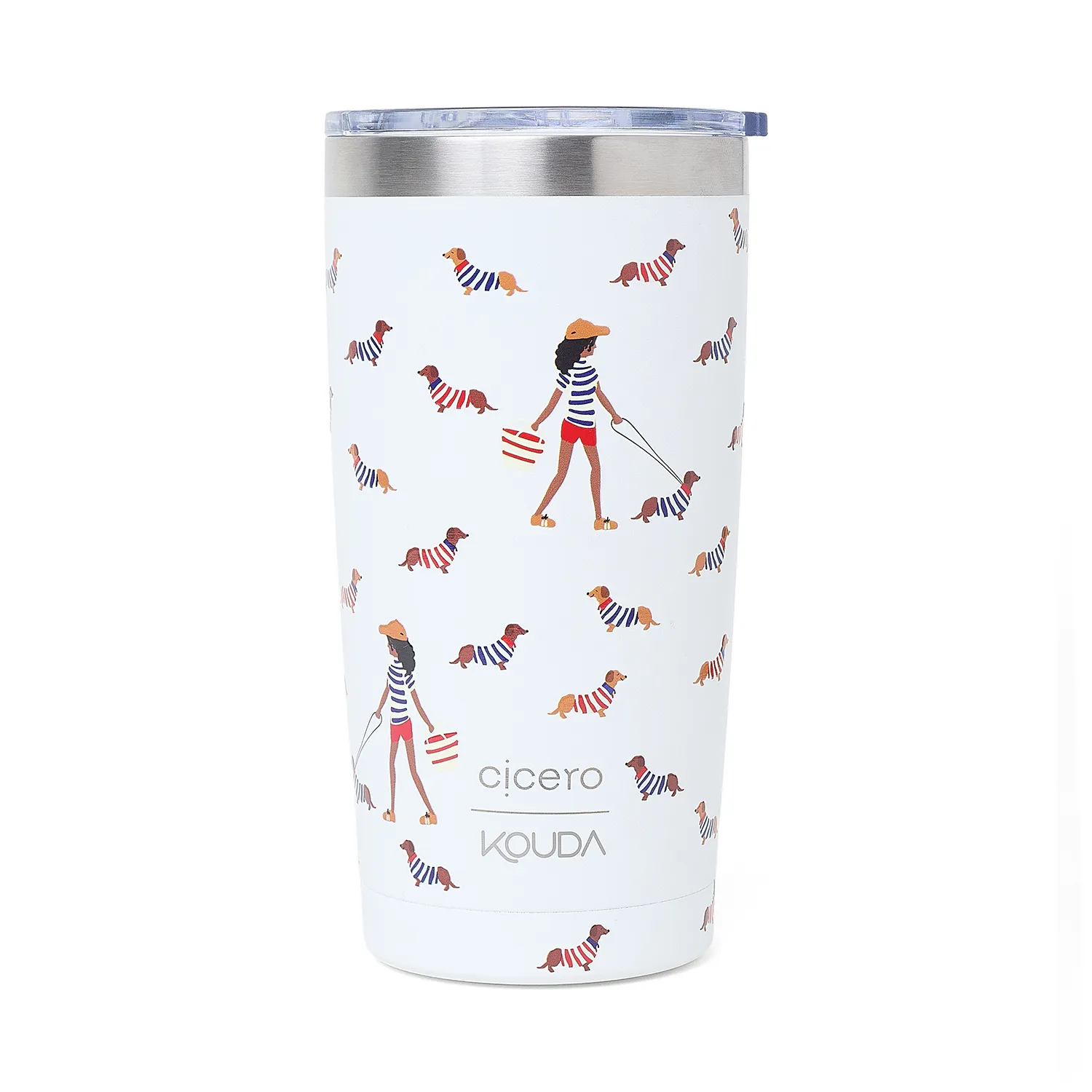 Copo Cicero + Kouda Don 500ml 10379 Branca Petit Amor