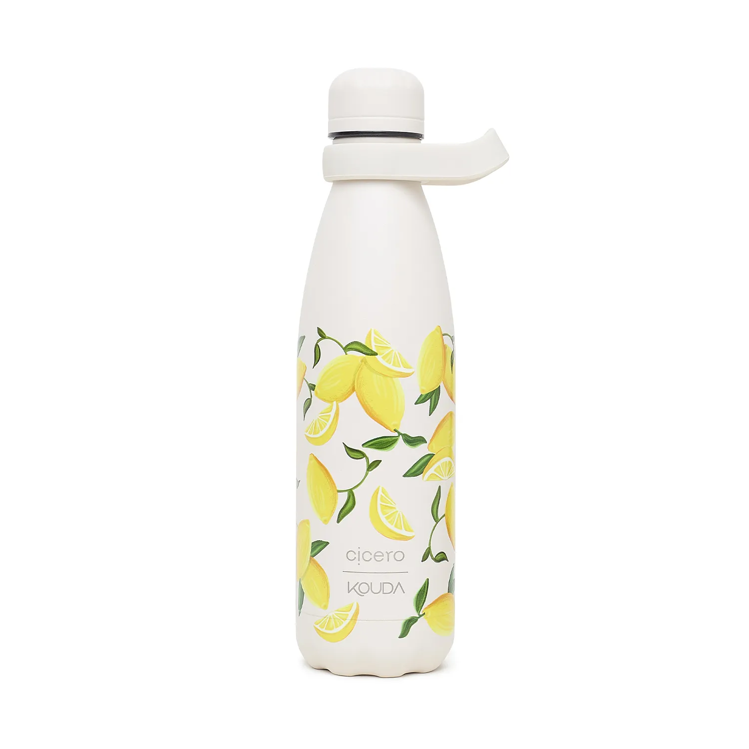 Garrafa Cicero + Kouda Grey 500ml 10384 Off White Frutare Limão Siciliano