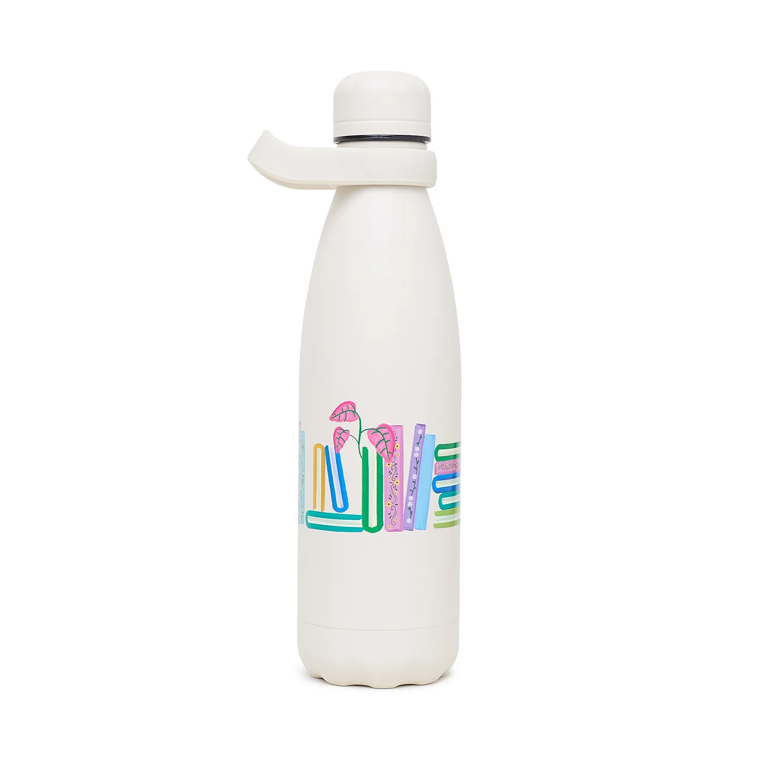 Garrafa Cicero + Kouda Grey 500ml 10384 Off White Quintal Literário Livraria