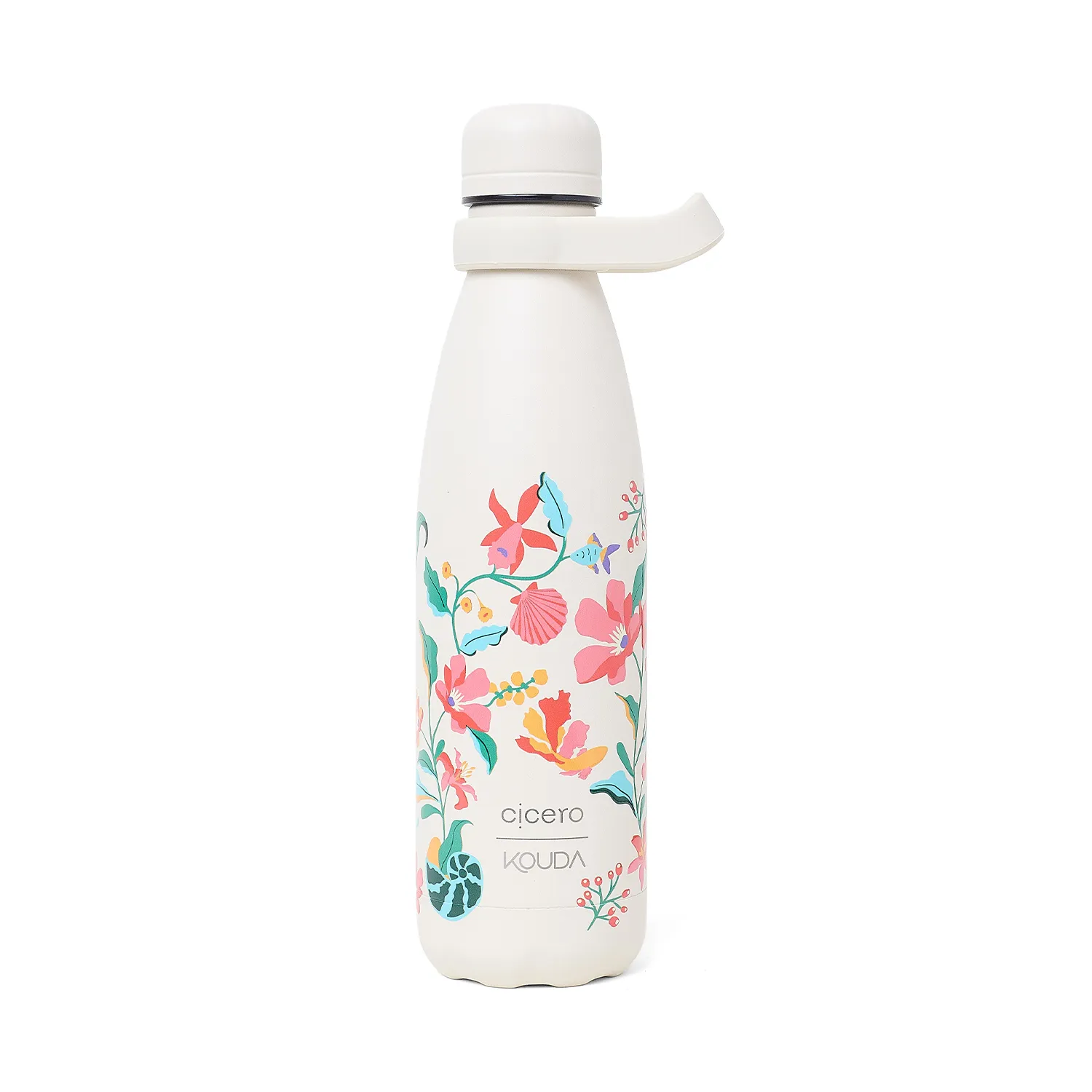 Garrafa Cicero + Kouda Grey 500ml Off White Noronha Atalaia