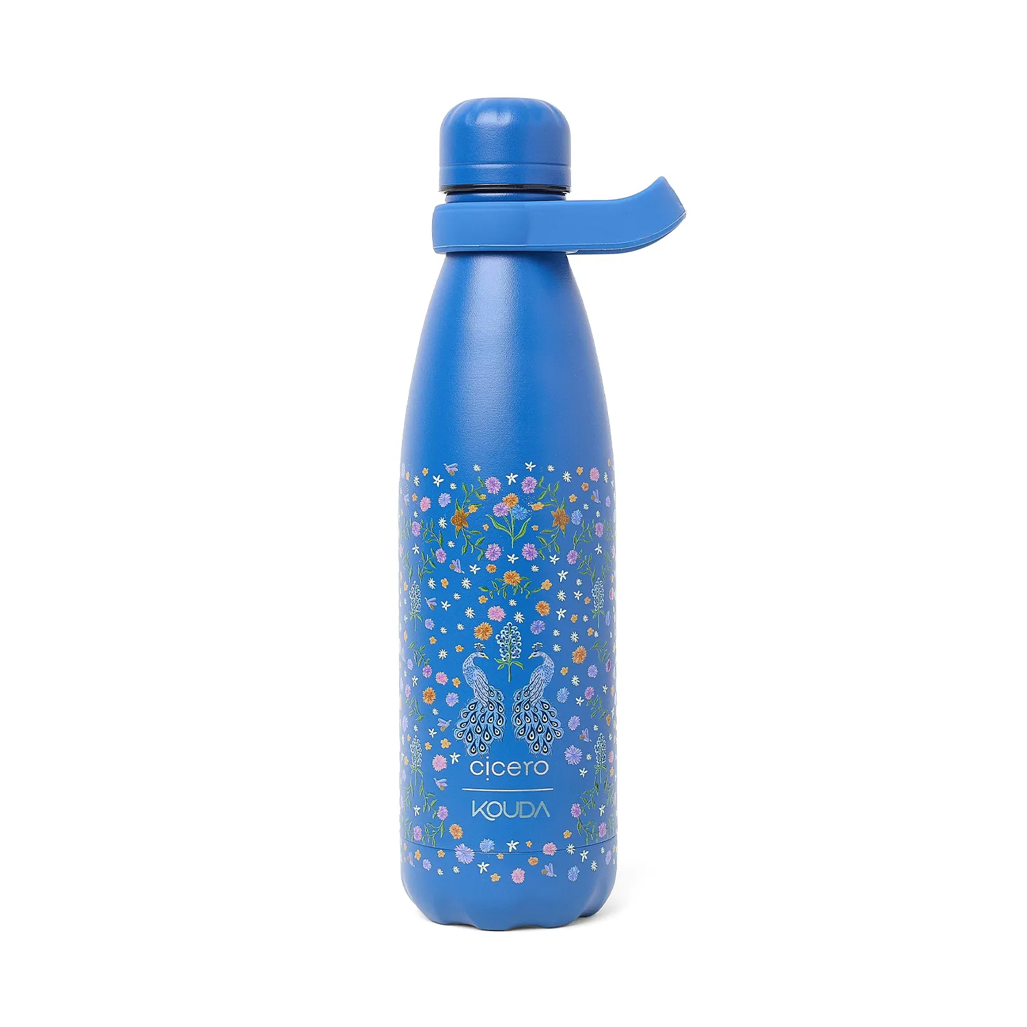 Garrafa Cicero + Kouda Grey 500ml Relicário Realeza Marinho