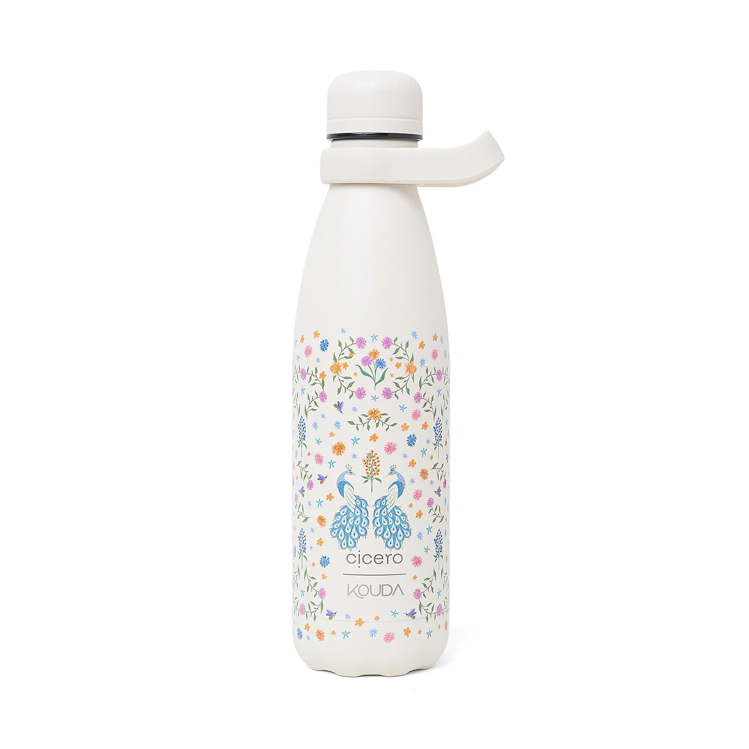 Garrafa Cicero + Kouda Grey 500ml Relicário Realeza Off White