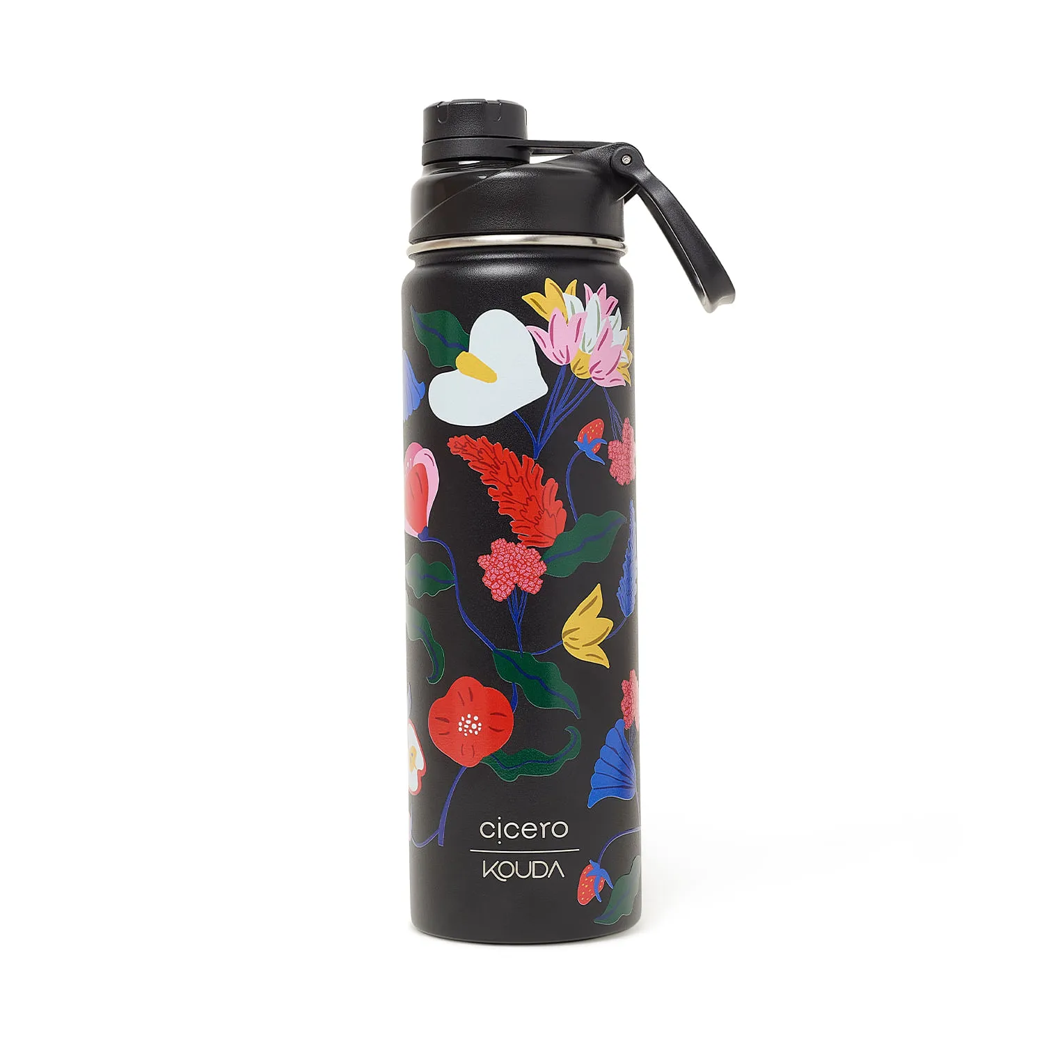 Garrafa Cicero + Kouda Ladakh 660ml 10368 Preta Doce Florada