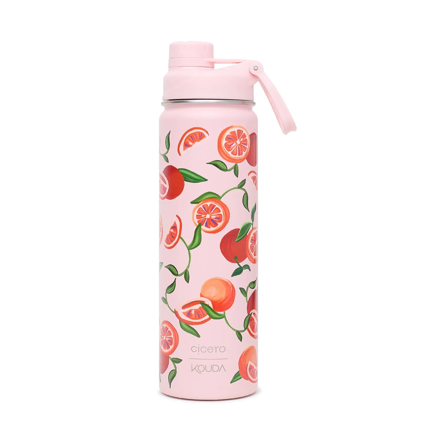 Garrafa Cicero + Kouda Ladakh 660ml 10368 Rosa Claro Frutare Pomelo