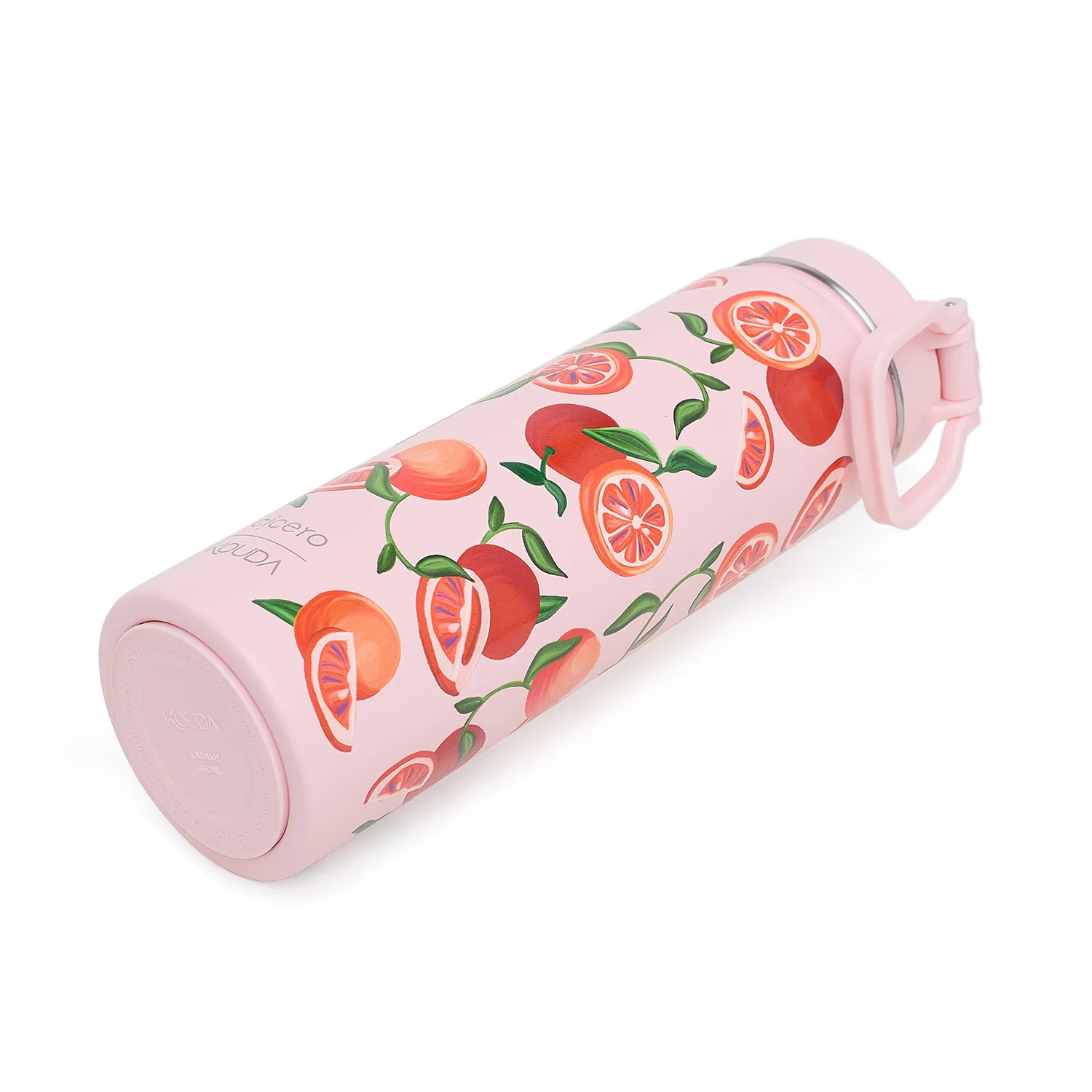 Garrafa Cicero + Kouda Ladakh 660ml 10368 Rosa Claro Frutare Pomelo