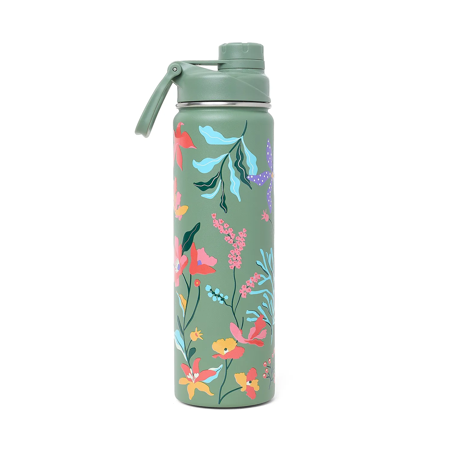 Garrafa Cicero + Kouda Ladakh 660ml Noronha Verde Sálvia Flora Marinha