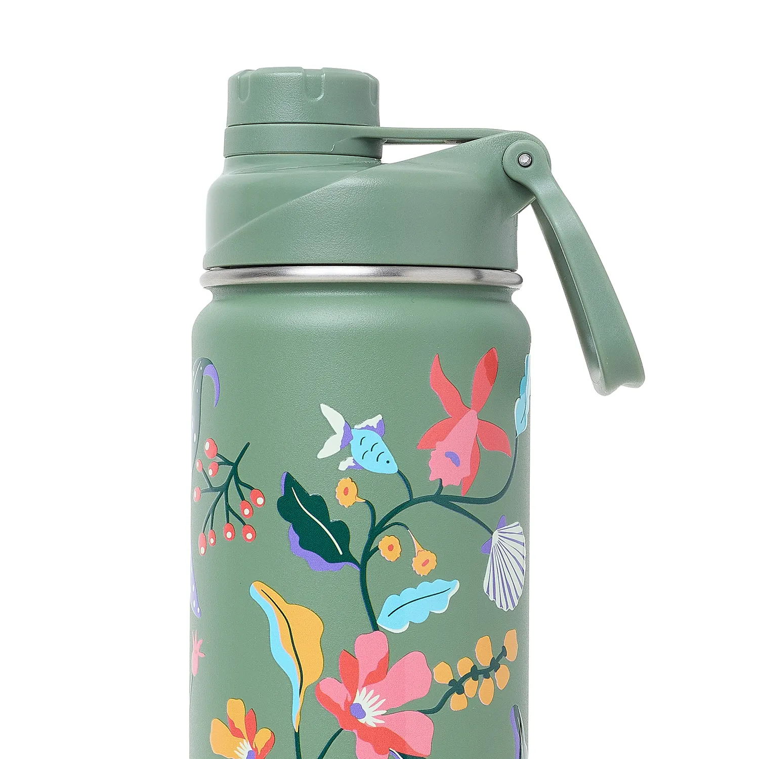 Garrafa Cicero + Kouda Ladakh 660ml Noronha Verde Sálvia Flora Marinha