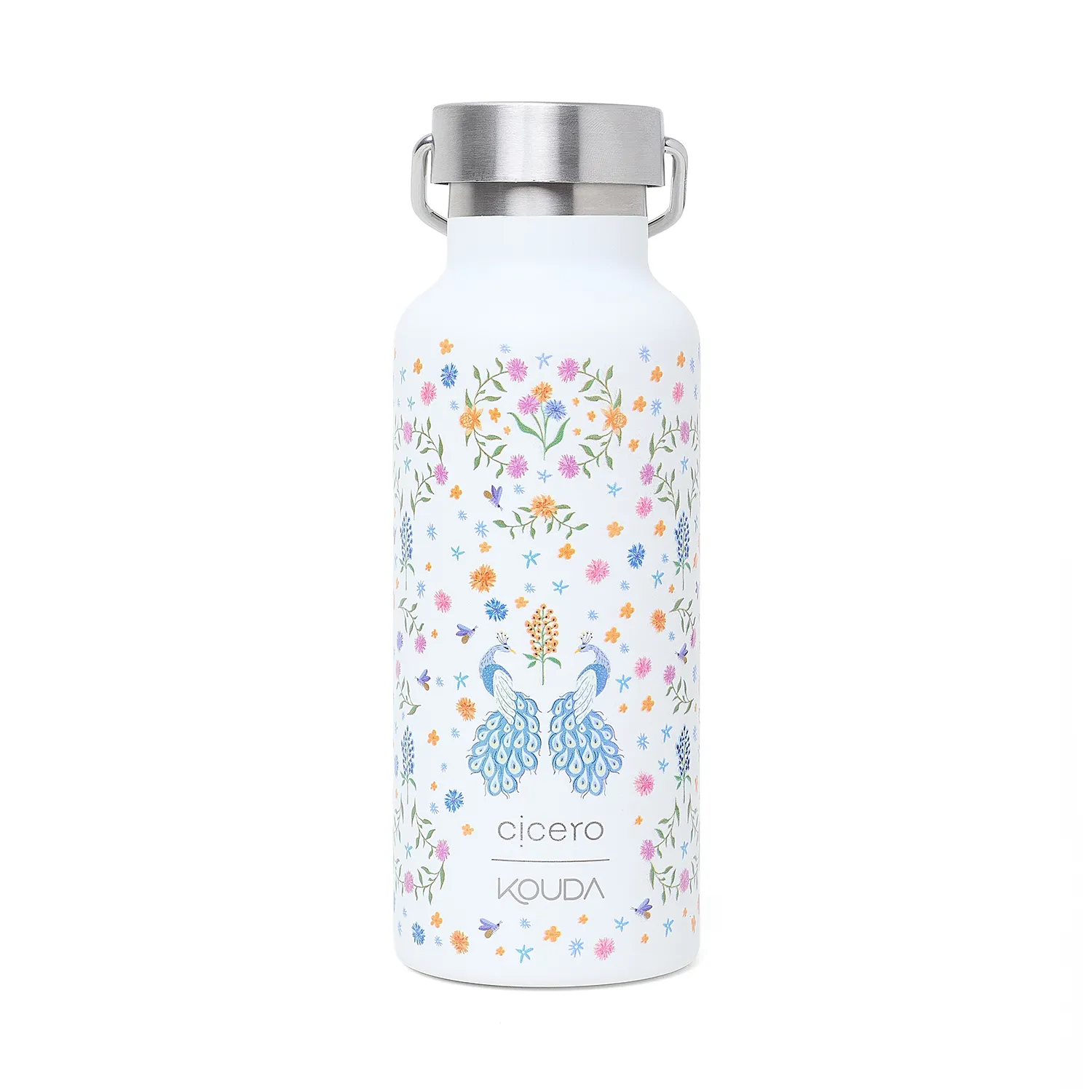 Garrafa Cicero + Kouda Martial 500ml 10357 Branca Relicário Off White
