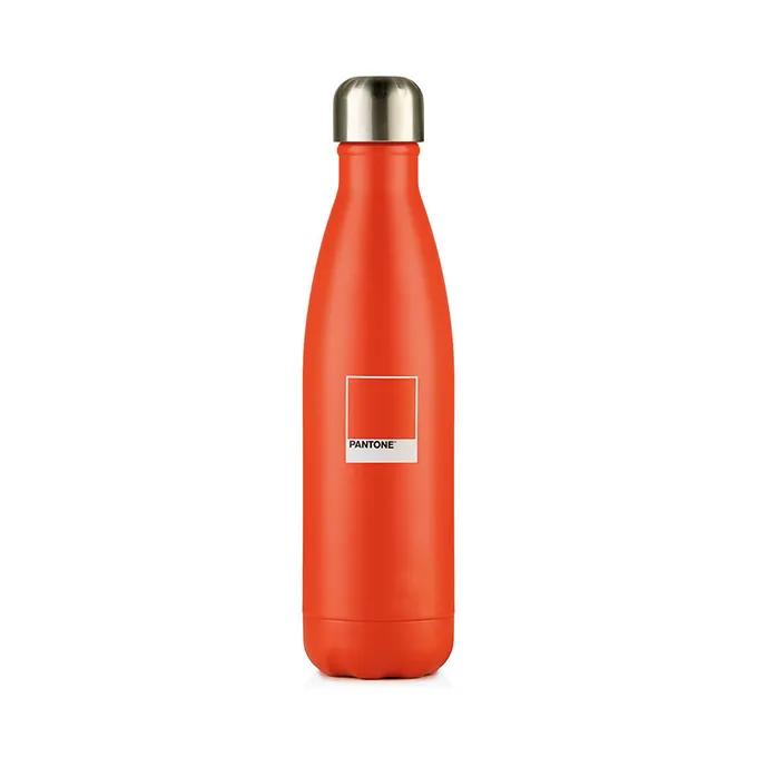 Garrafa Pantone + Kouda Térmica 500ml - Terracota Chip - Grey