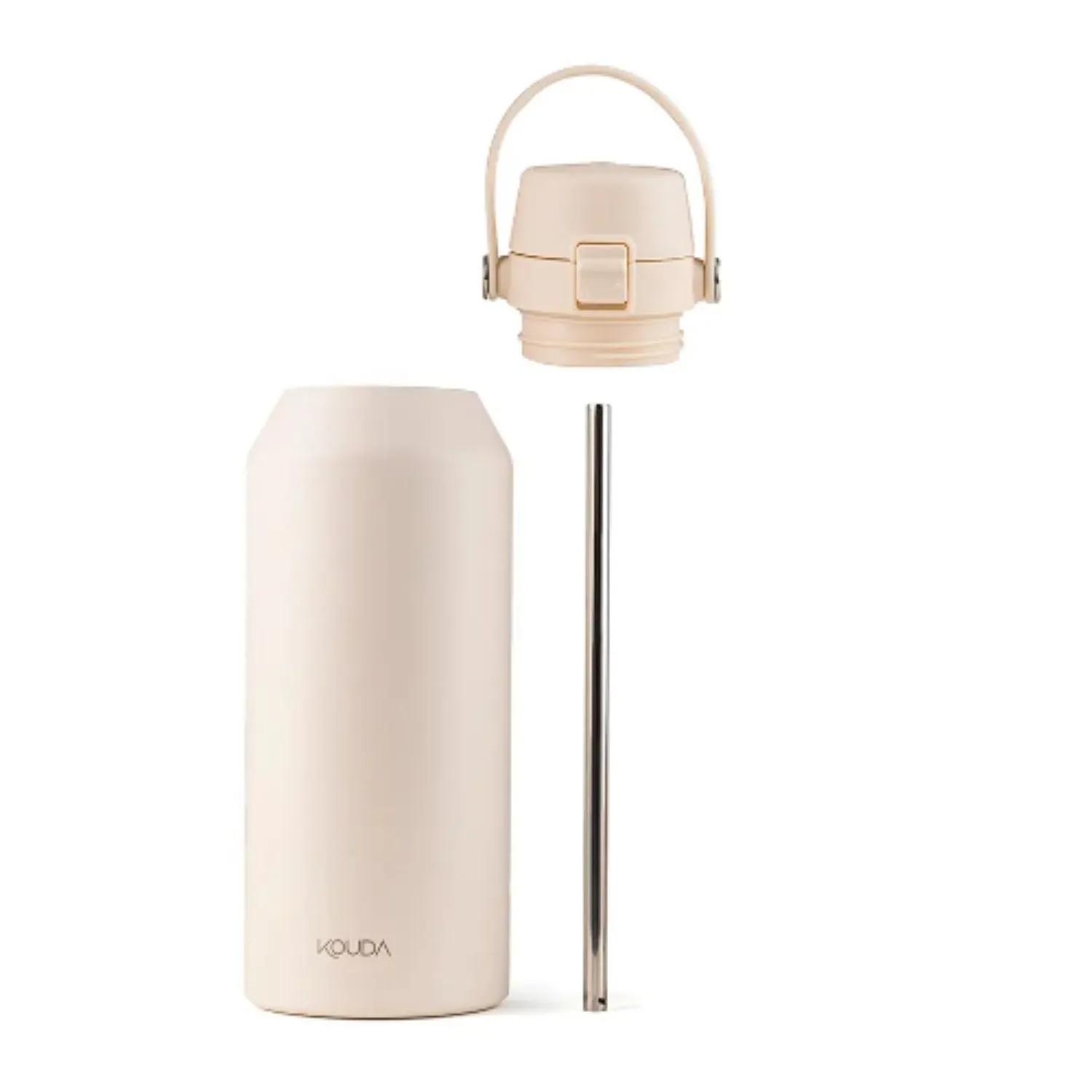 Garrafa Térmica Kouda Vega - 1 Litro - Off White (1039911300)