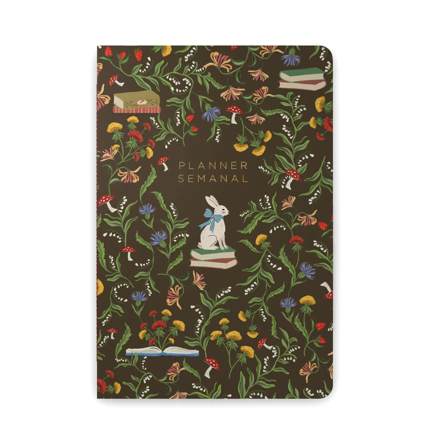 Kit 2 +1 - dois planners e um pontado Prazer em Planejar Kit 3 unidades 14x21 Cicero & Pólen Fábulas