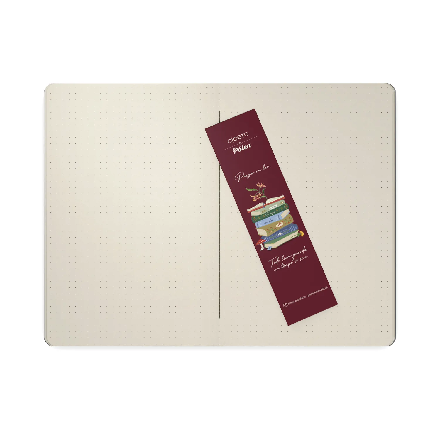 Kit 2 +1 - dois planners e um pontado Prazer em Planejar Kit 3 unidades 14x21 Cicero & Pólen Fábulas