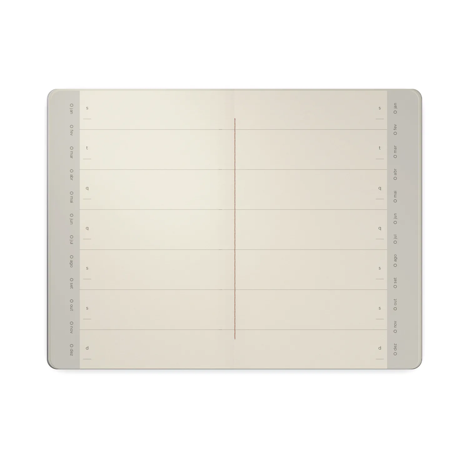 Kit 2 +1 - dois planners e um pontado Prazer em Planejar Kit 3 unidades 14x21 Cicero & Pólen Fábulas