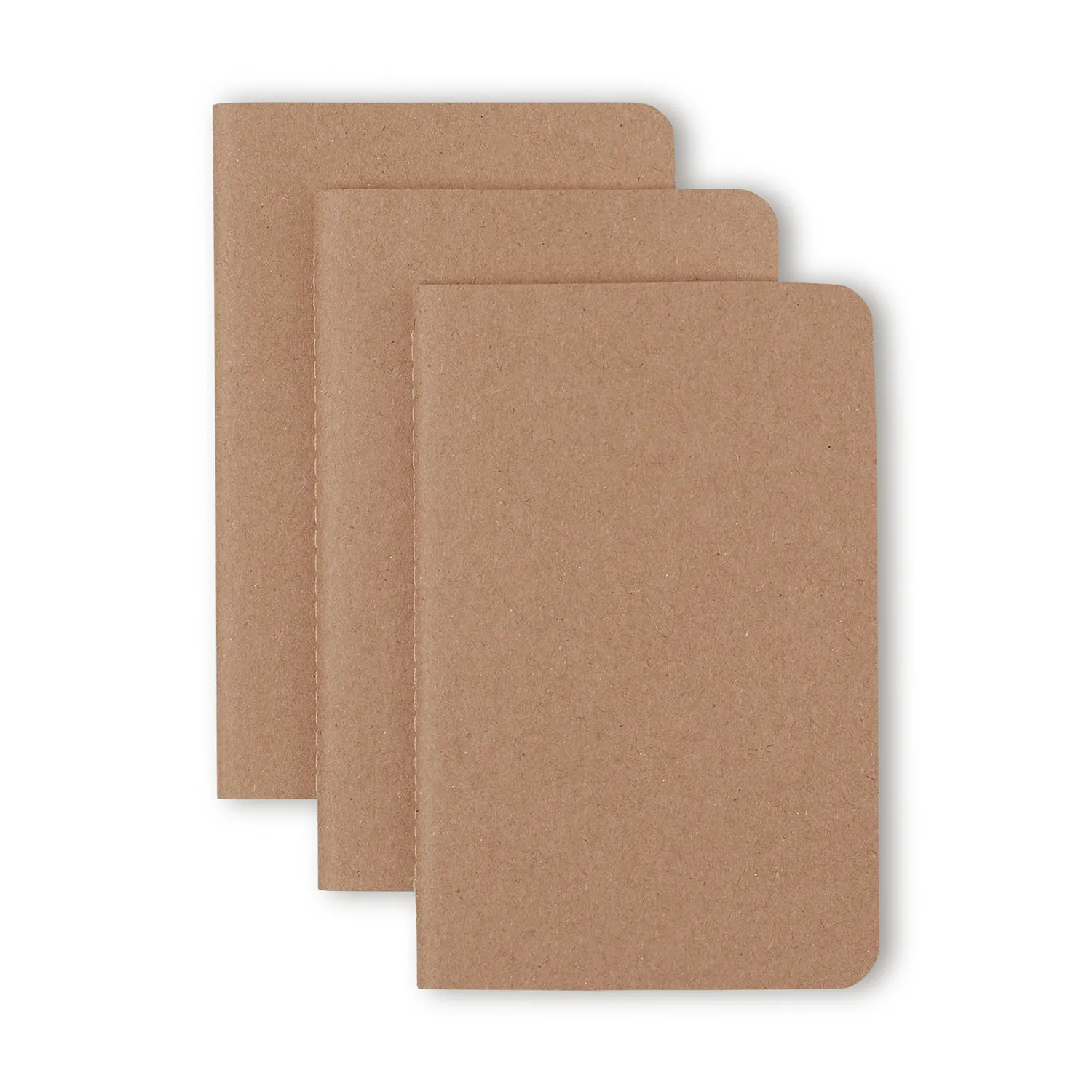 Kit Revistas Kraft 14x21 Sem Pauta