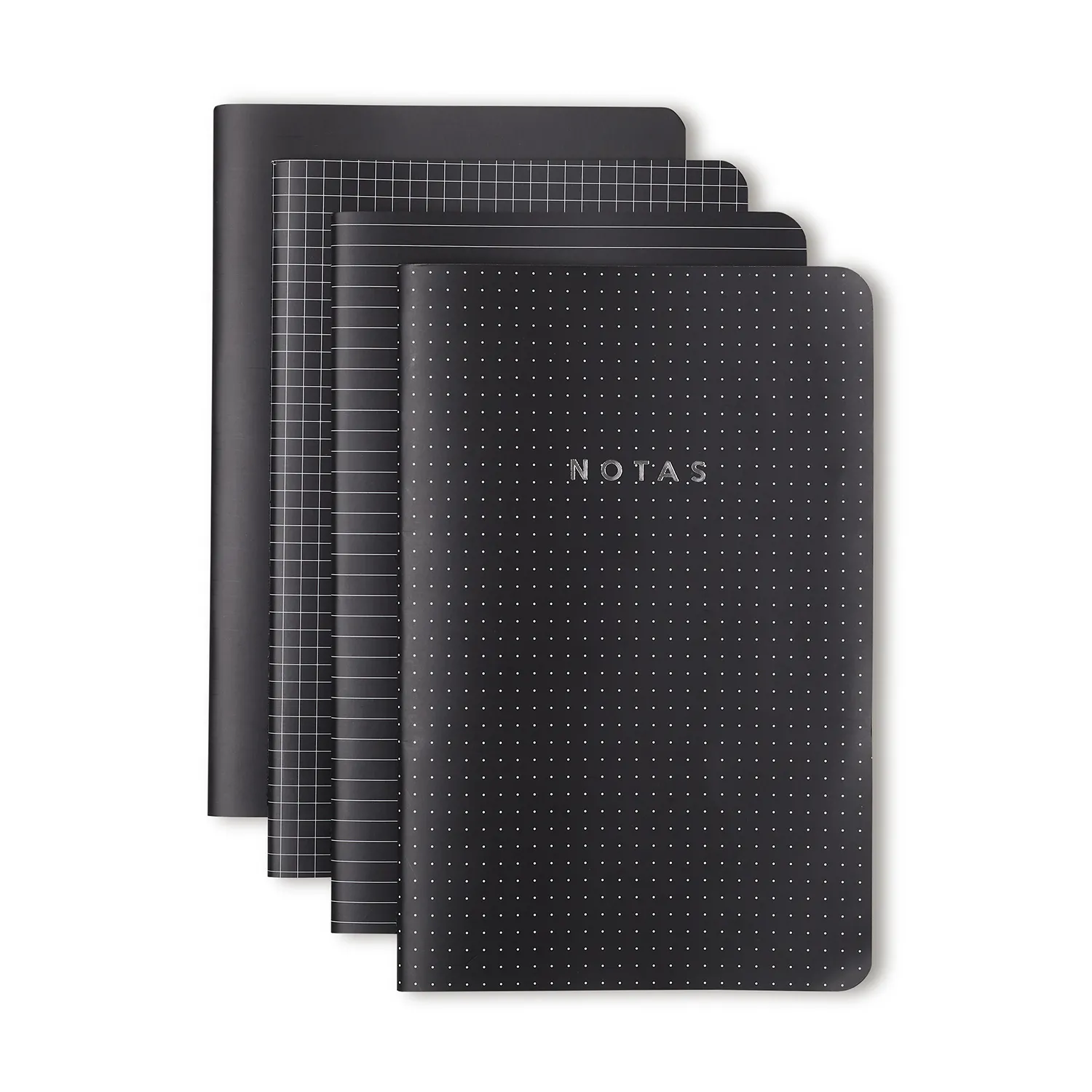 Kit Revistas Notas Mix 14x21 - Preto