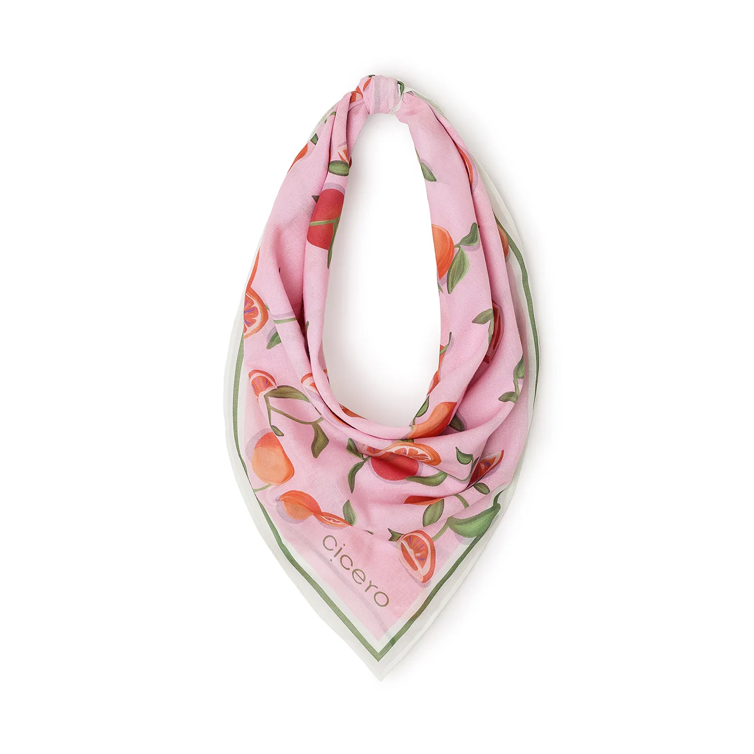 Lenço Estampado Frutare Pomelo 70X70