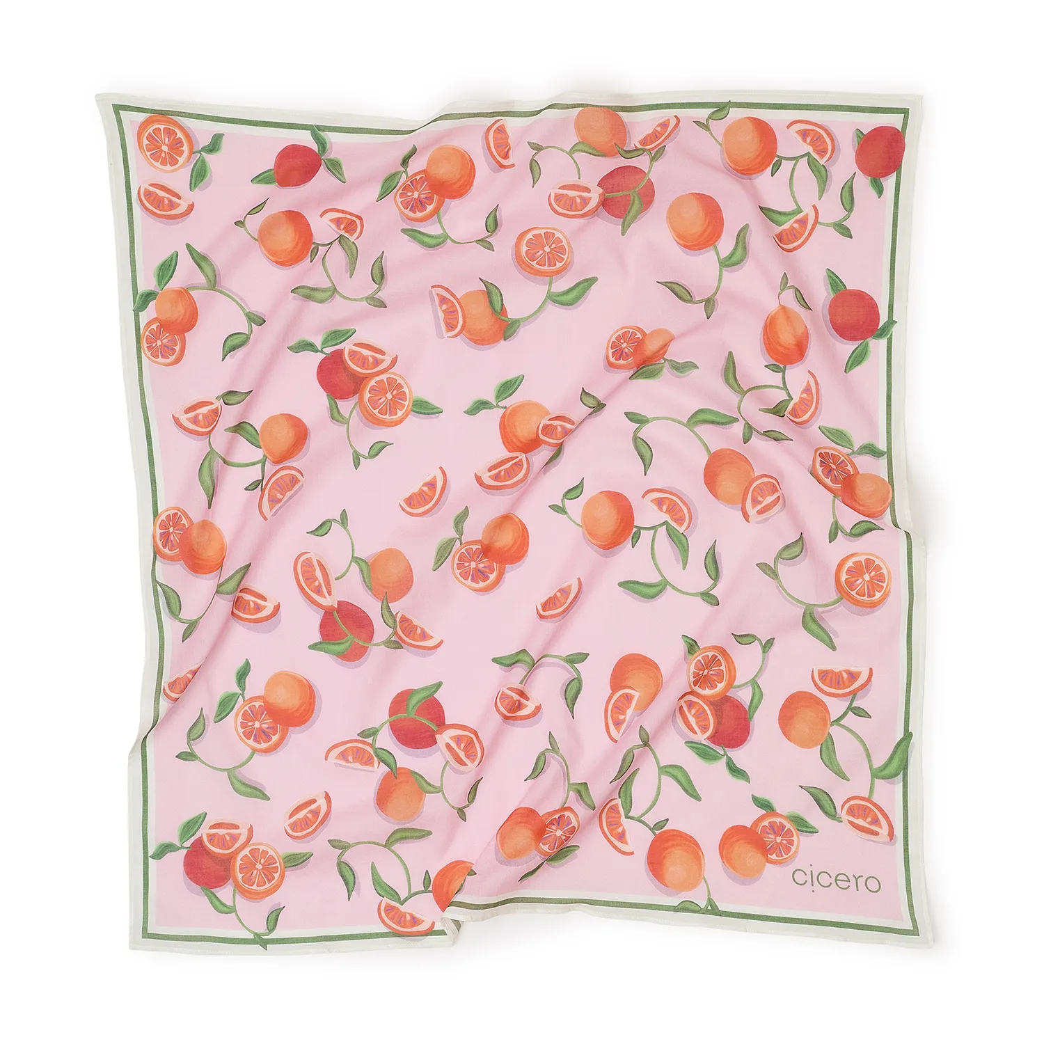 Lenço Estampado Frutare Pomelo 70X70