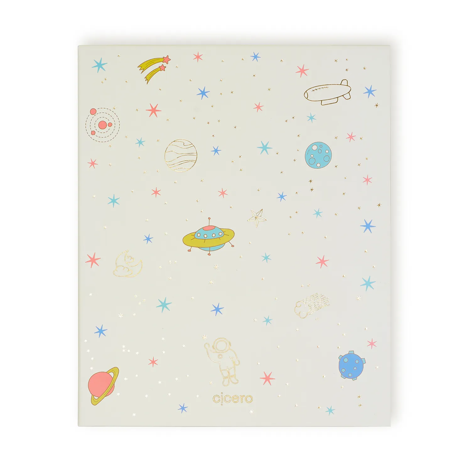 Livro Álbum Argolado do Bebê 18X24 Off White