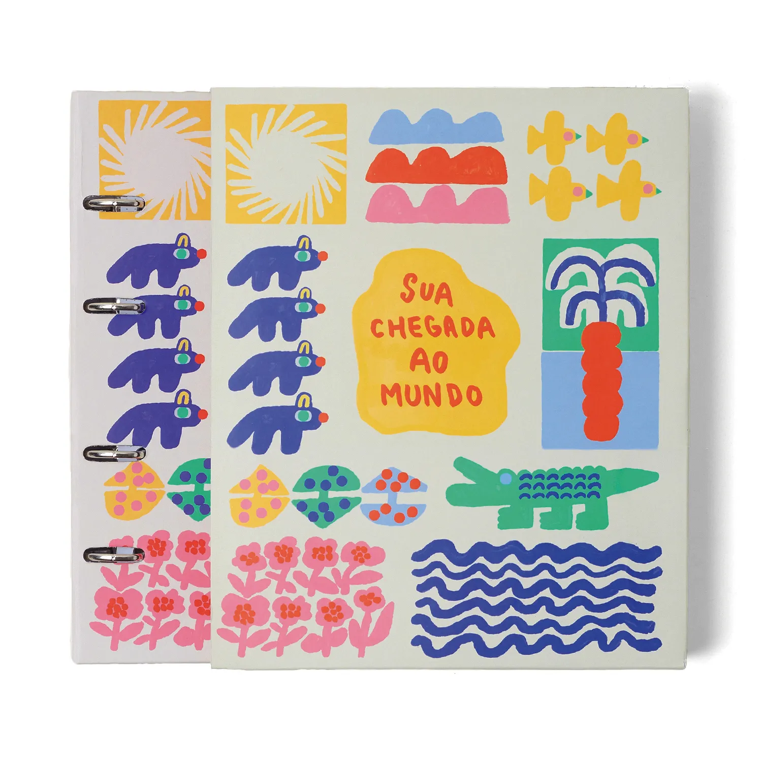 Livro Álbum Argolado do Bebê 18x24 Cicero & Fábula