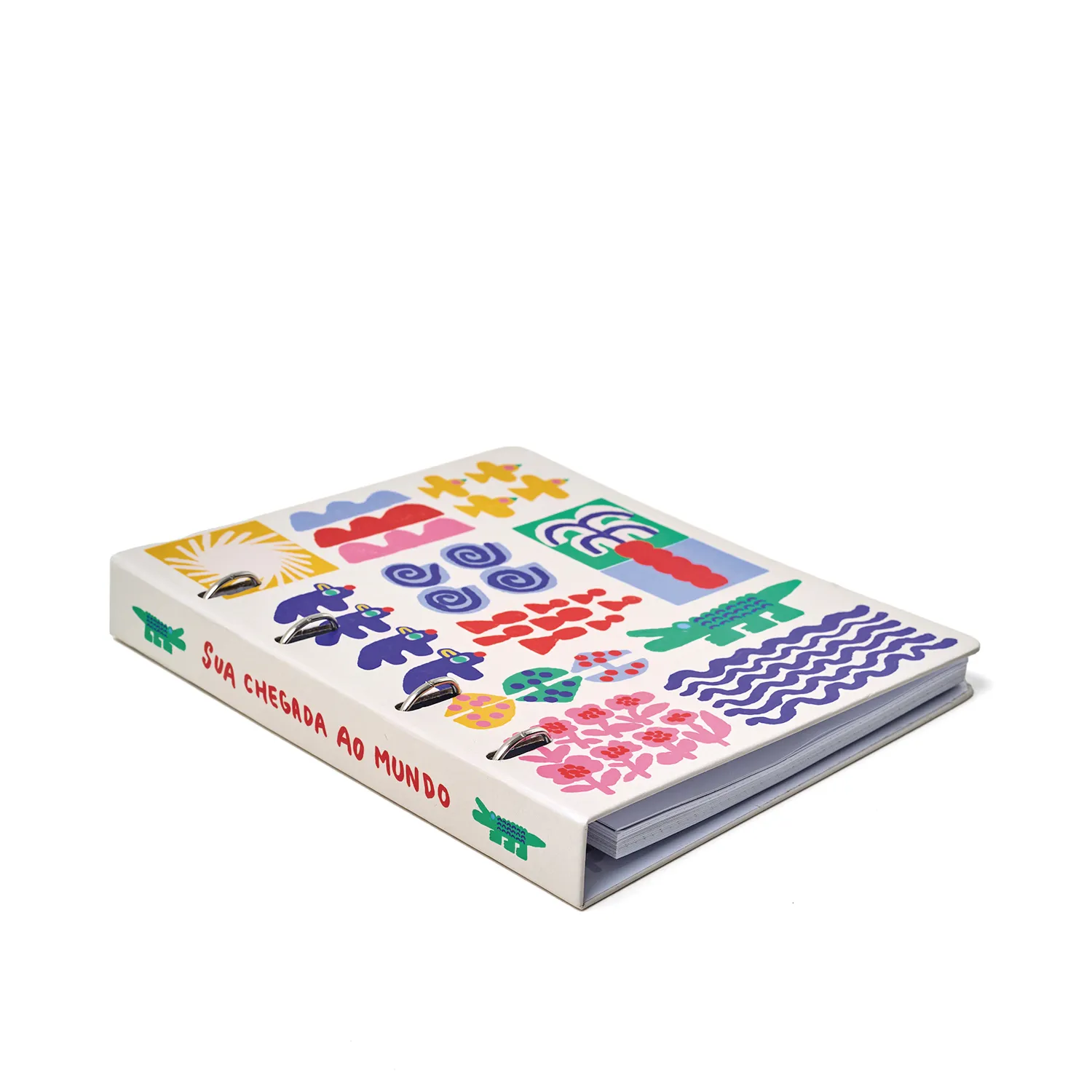 Livro Álbum Argolado do Bebê 18x24 Cicero & Fábula