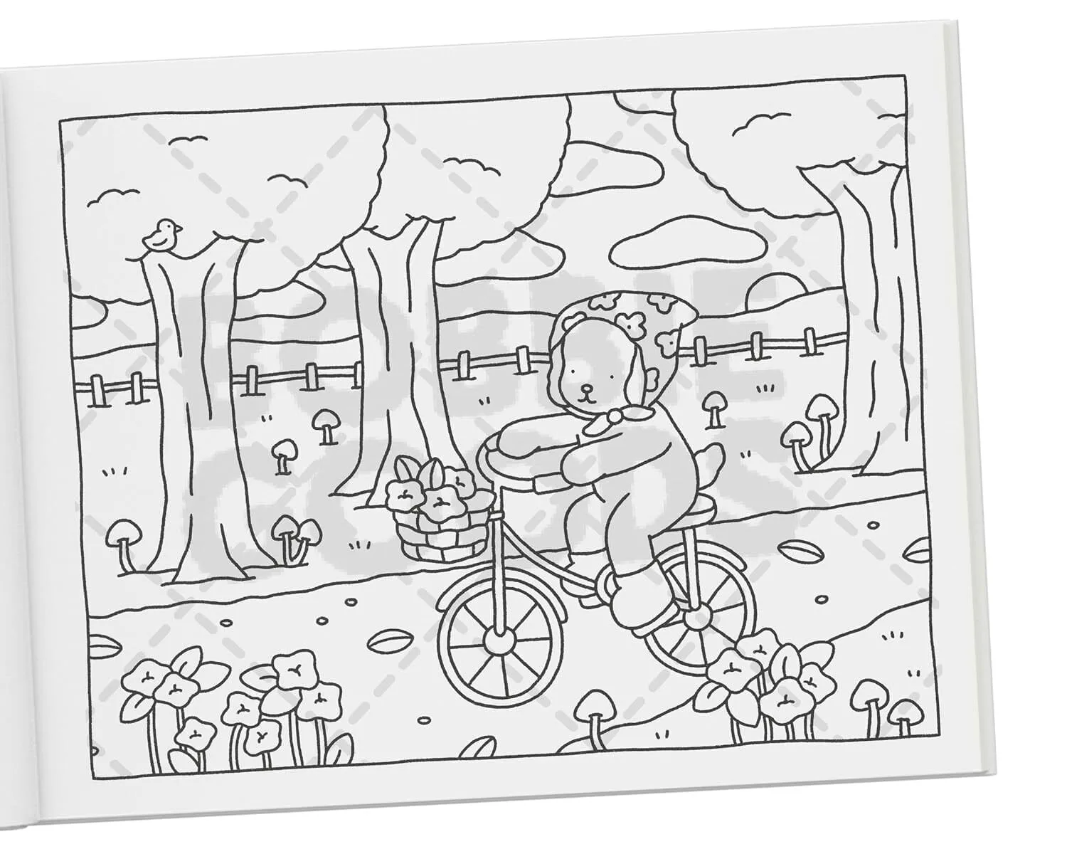 Livro De Colorir Dias Frios Bobbie Goods