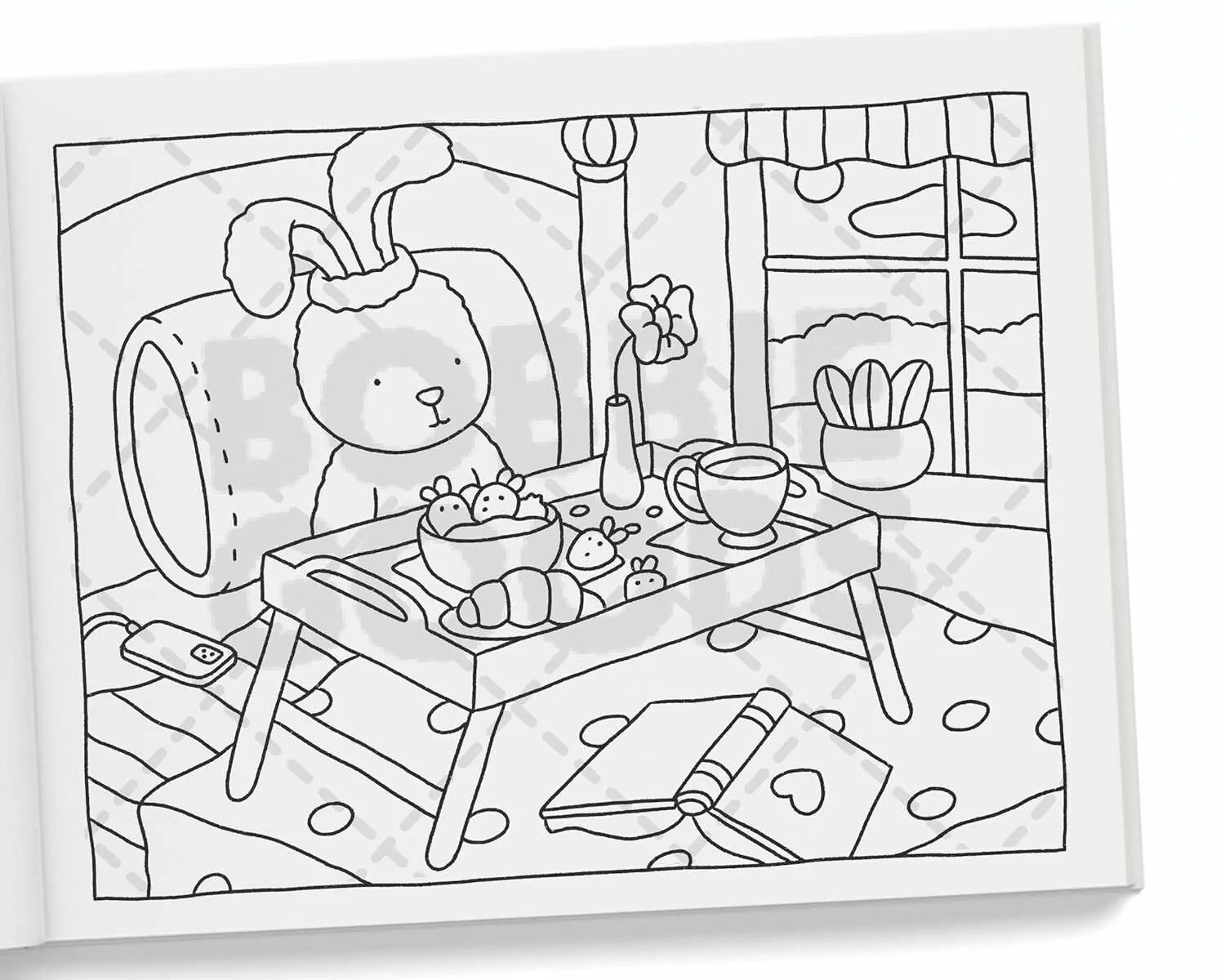 Livro De Colorir Dias Quentes Bobbie Goods