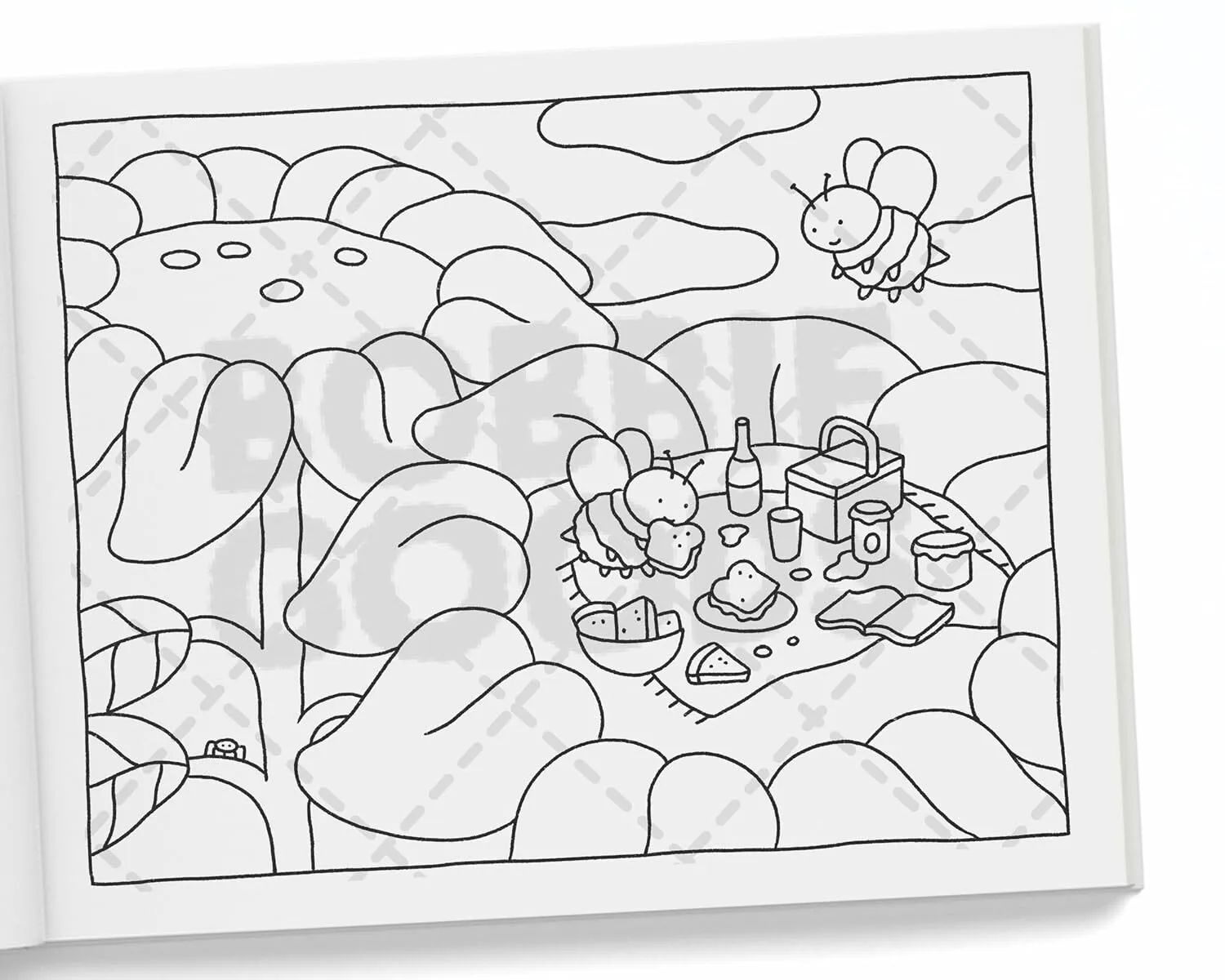 Livro De Colorir Dias Quentes Bobbie Goods