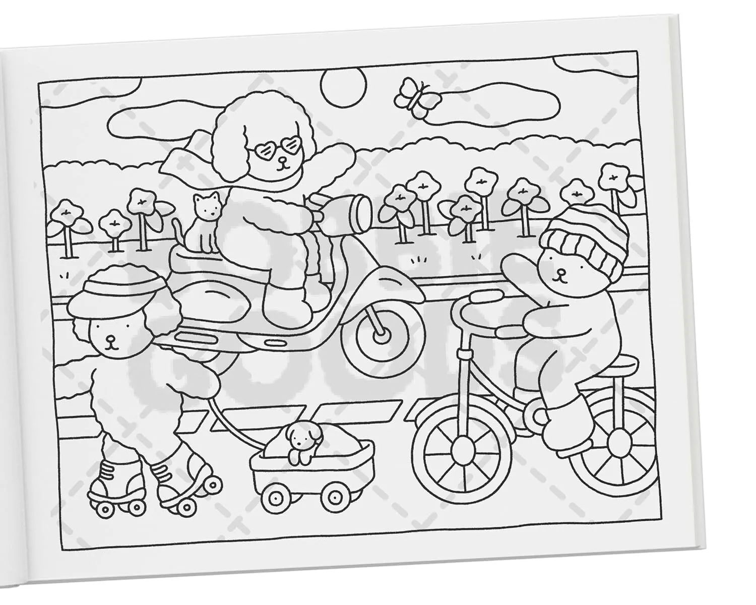Livro De Colorir Do Dia Para A Noite Bobbie Goods