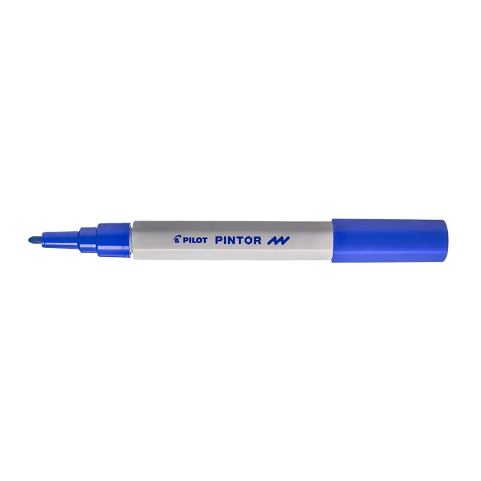 Marcador Pilot Pintor Ponta Fina 1.0 - Azul (1430013CX006AZ)