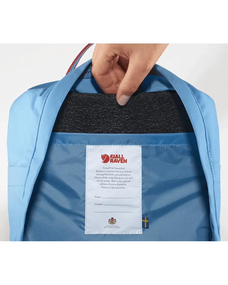 Mochila Kanken Rainbow - Air Blue (F23620)
