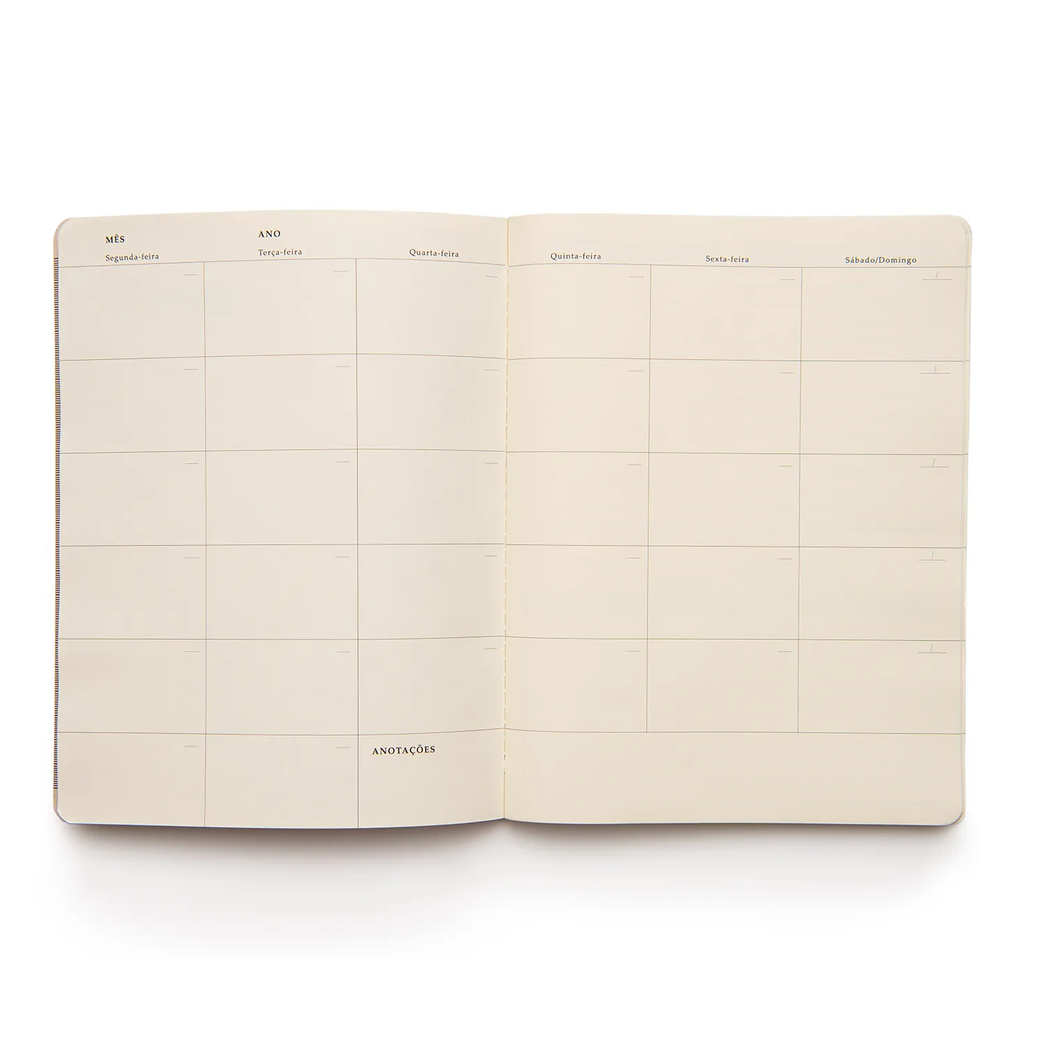 Planner Clássica 19x25 - Vermelha NOVO MIOLO