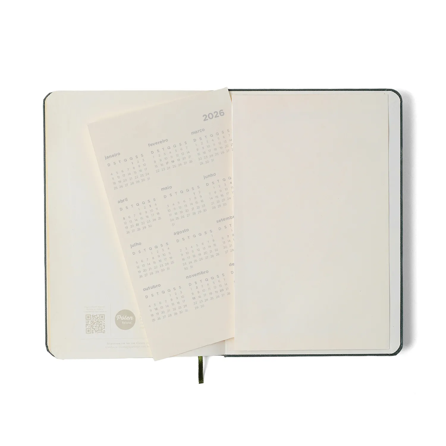 Planner Permanente Caderneta Clássica 14x21 Rosa Orquídea