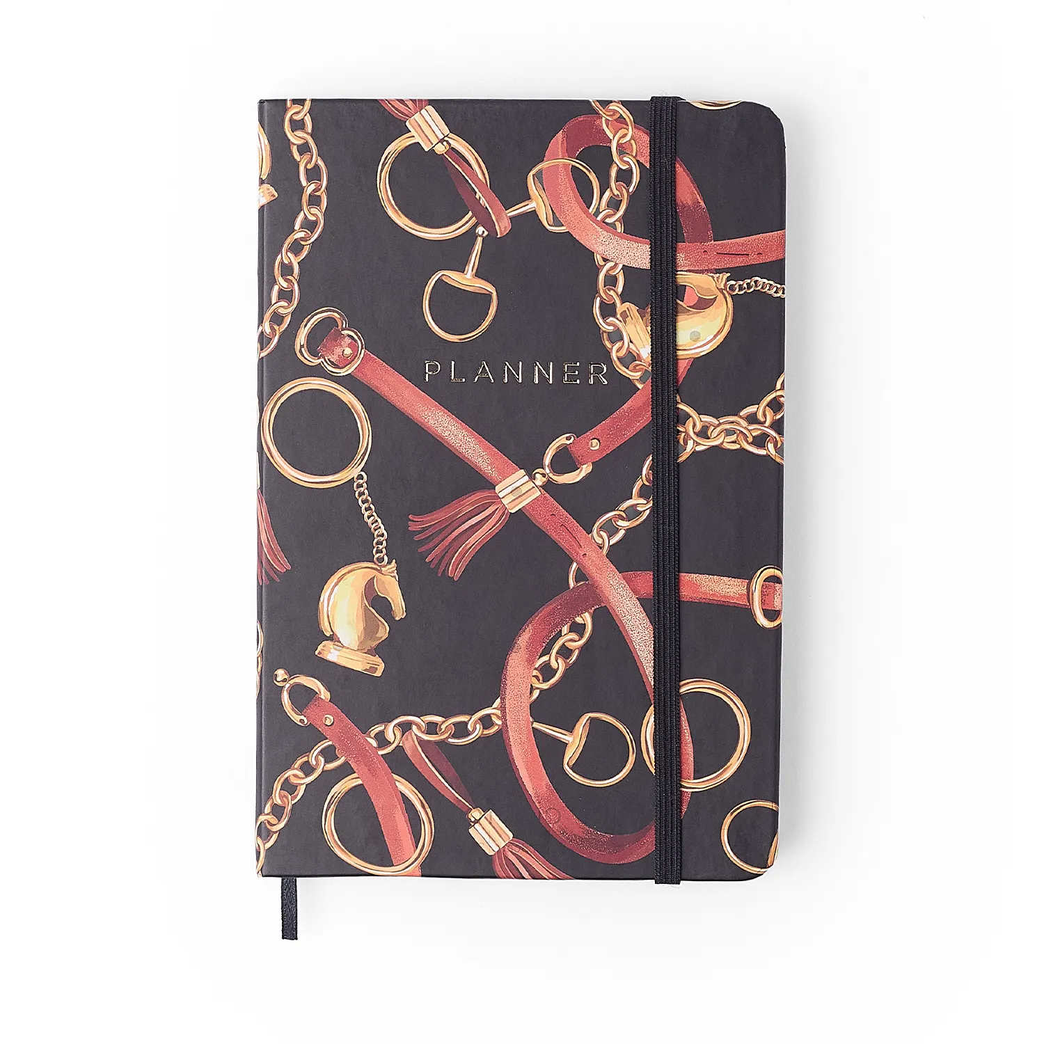 Planner Permanente Caderneta Haras 14x21 Selaria Preto
