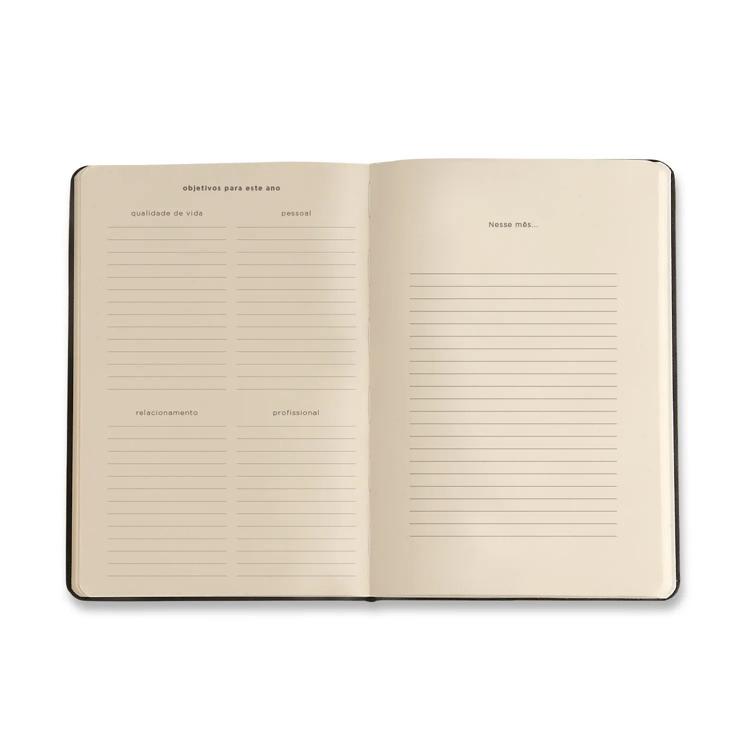 Planner Permanente Caderneta Melissa 14x21 Max Bloomy