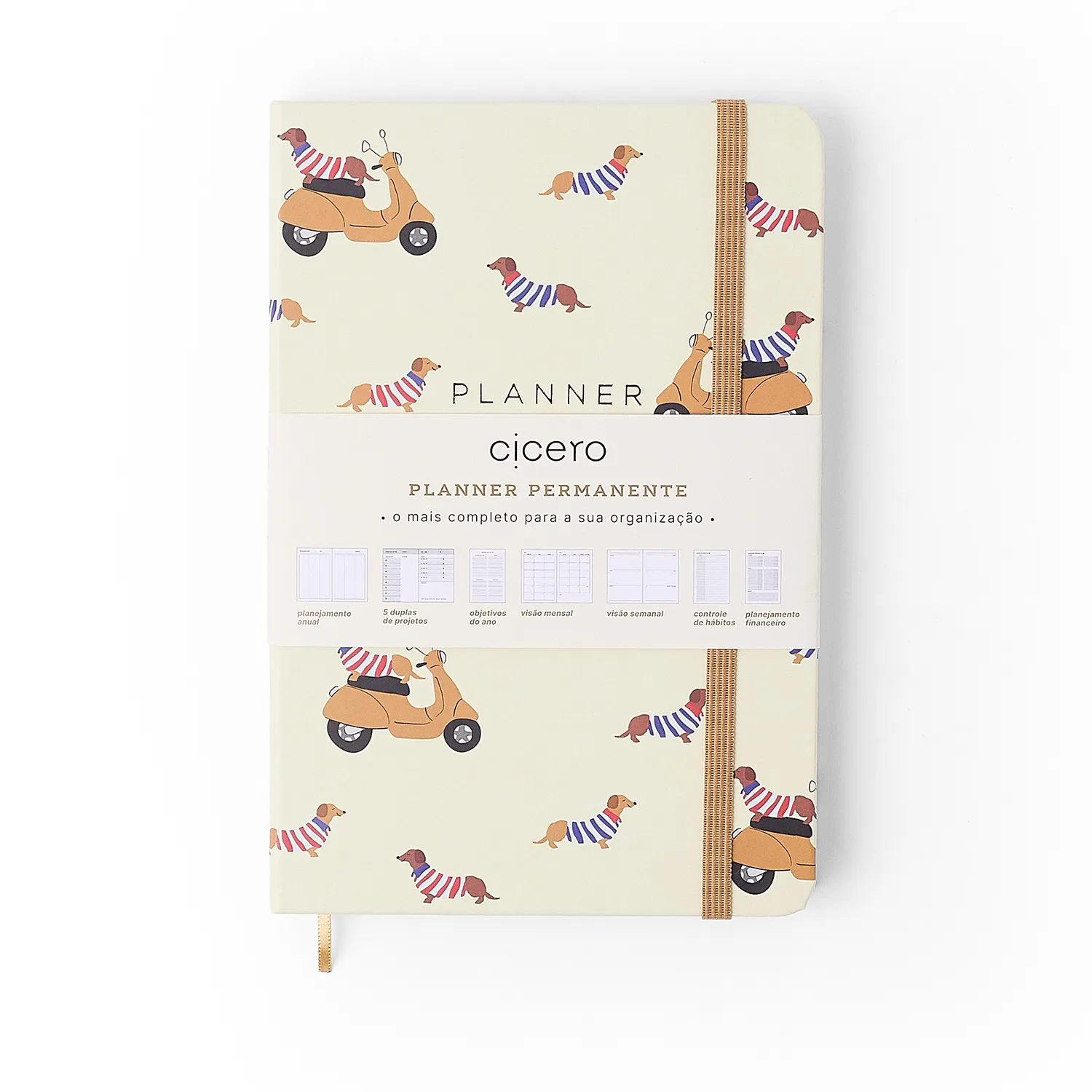 Planner Permanente Caderneta Petit 14x21 Lambreta